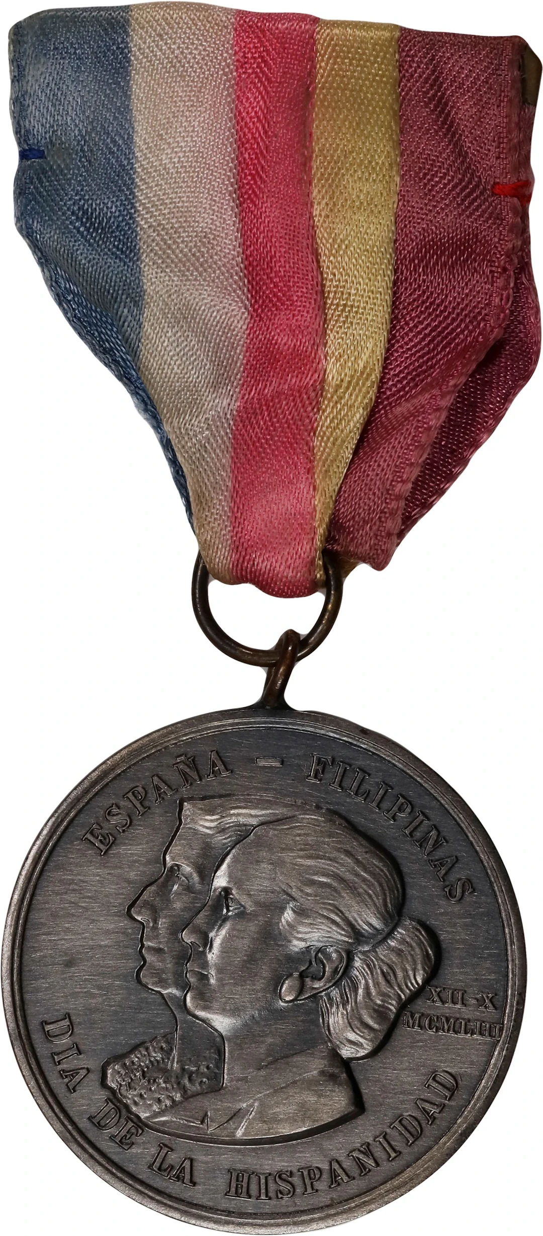 PHILIPPINES. Hispanic Heritage Day Silver Medal, 1953. UNCIRCULATED.