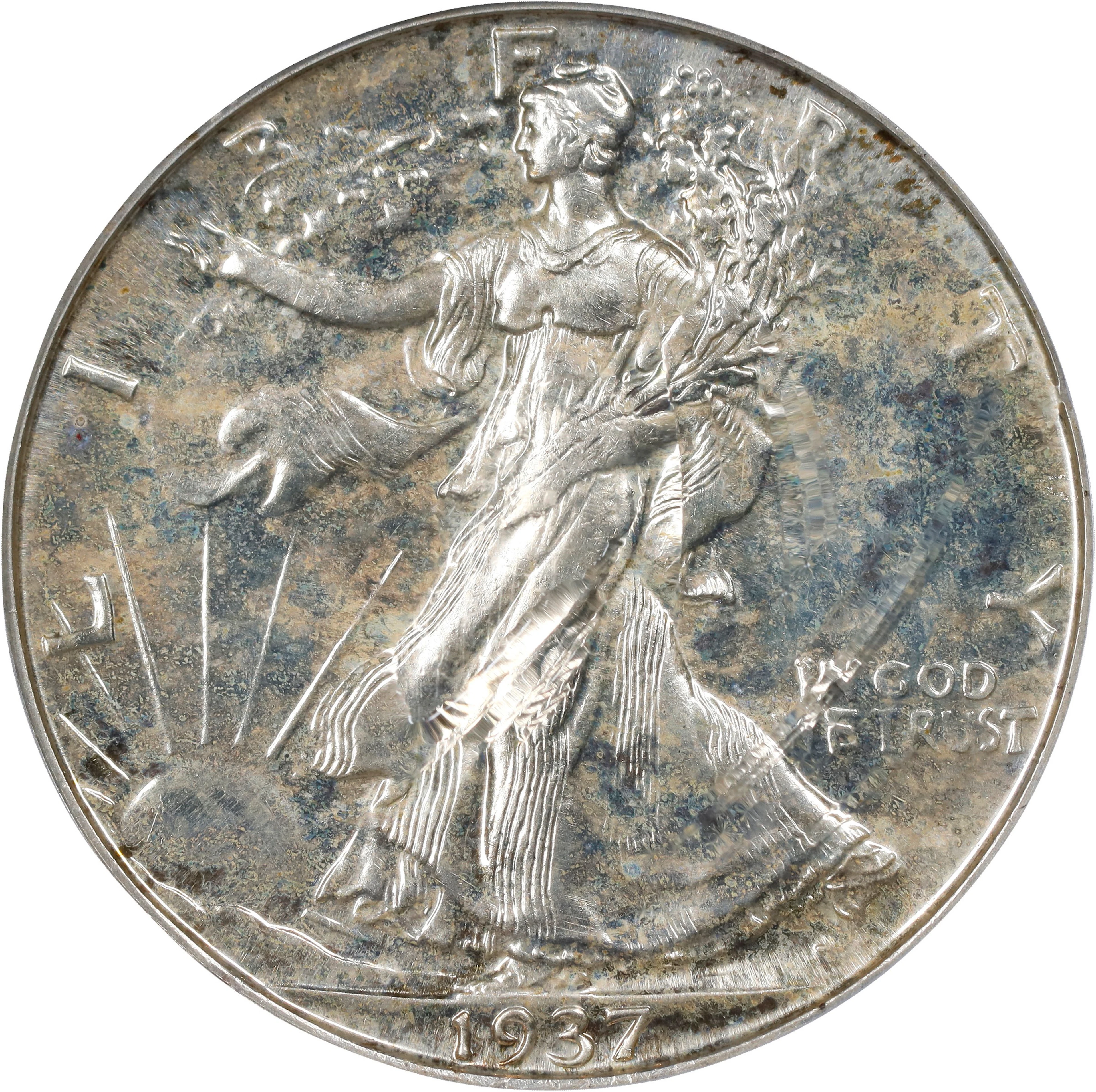 1937 Walking Liberty Half Dollar. Proof-64 (PCGS).