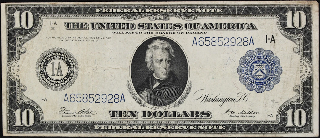 Fr. 907b. 1914 $10 Federal Reserve Note. Boston. Very Fine.