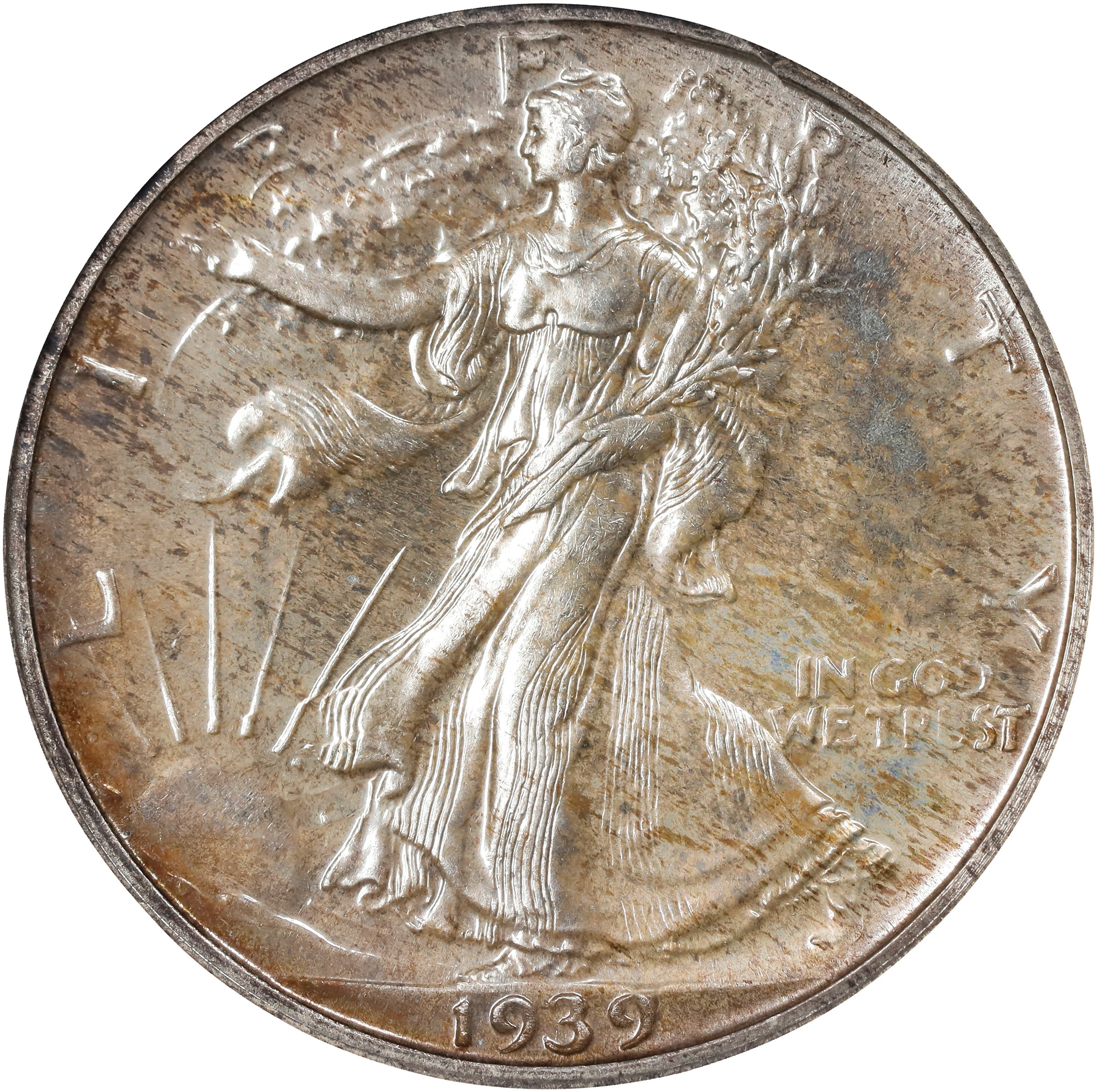 1939 Walking Liberty Half Dollar. Proof-65 (NGC).