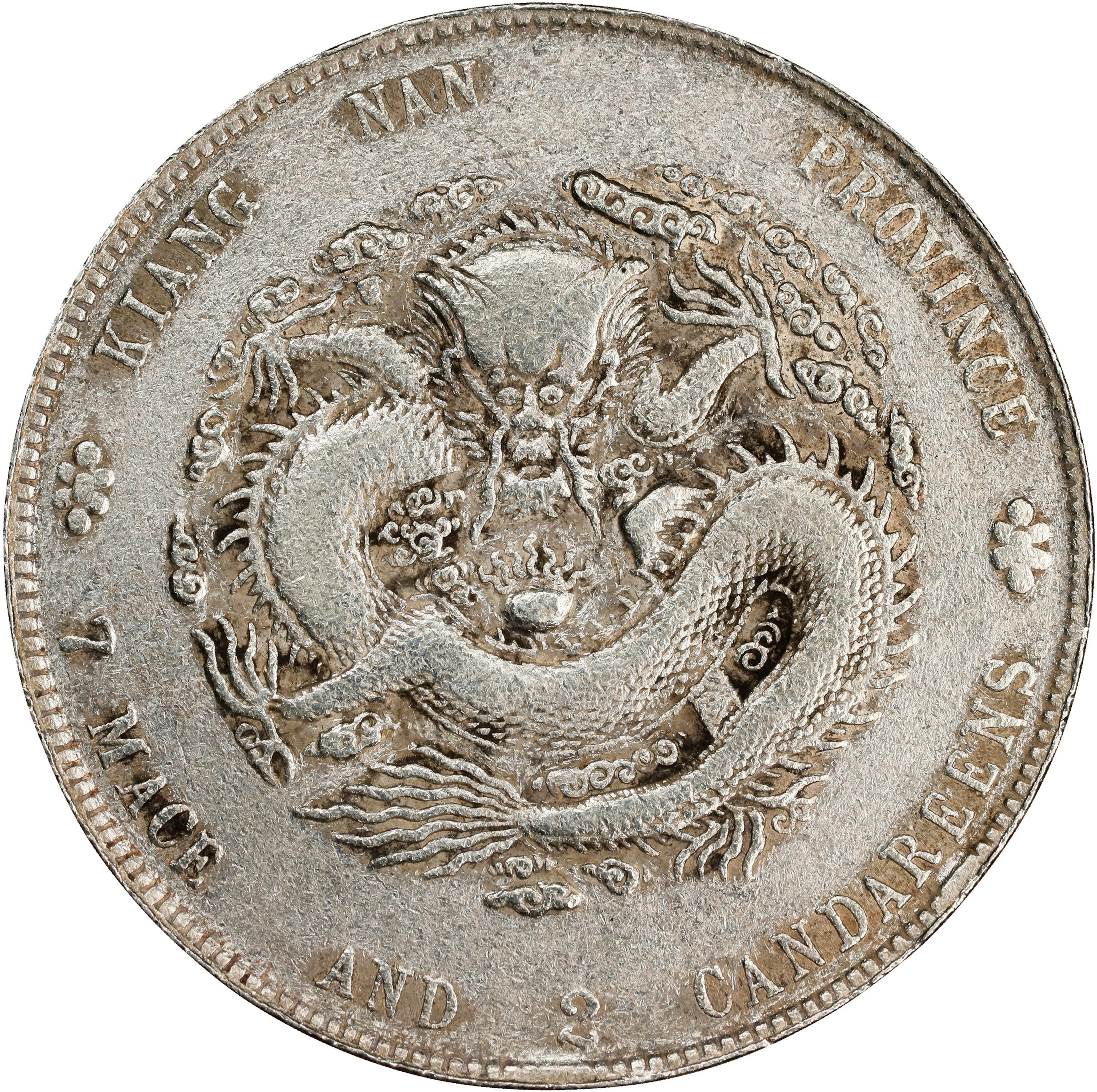 CHINA. Kiangnan. 7 Mace 2 Candareens (Dollar), CD (1902)-HAH. Nanking