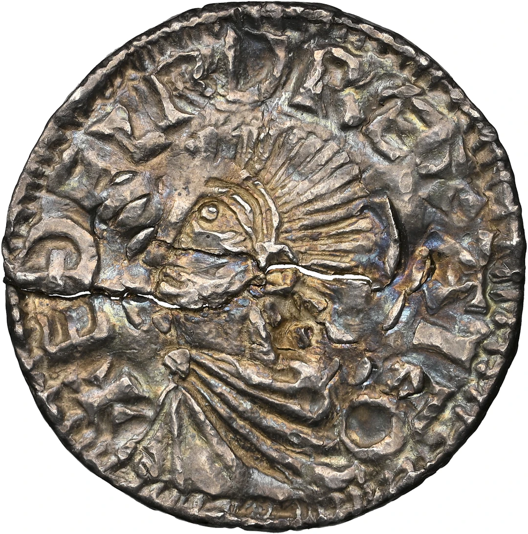 SWEDEN. Penny, ND (1022-50). Sigtuna Mint. Anund Jakob. NGC Unc Details--Peck