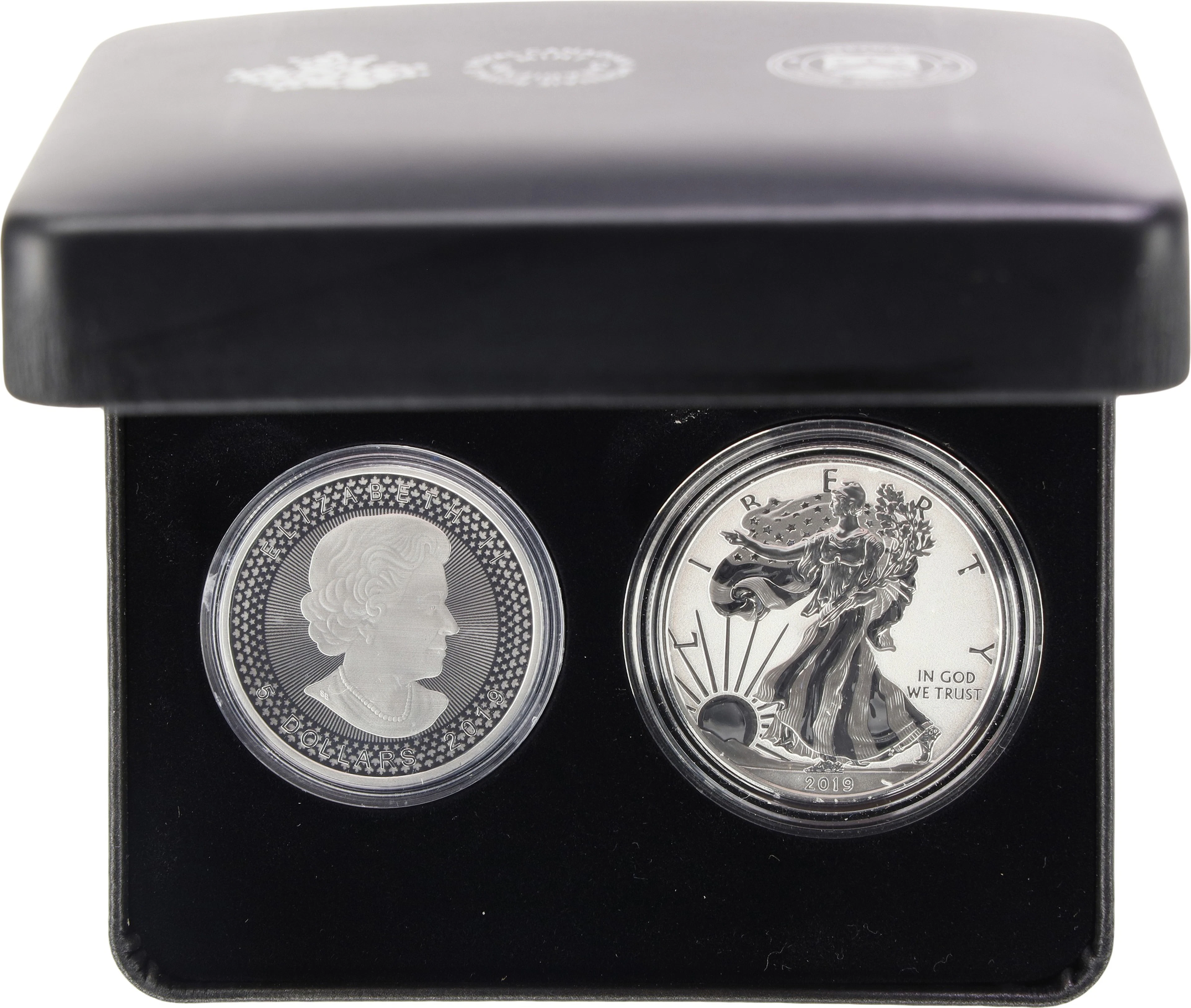 (2 oz, 62.208 g ASW). United States and Canada. 2019 Pride of Two