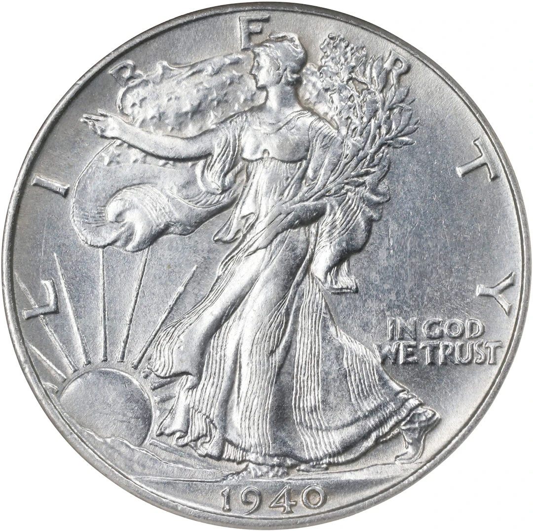 1940 Walking Liberty Half Dollar. MS-62 (NGC).