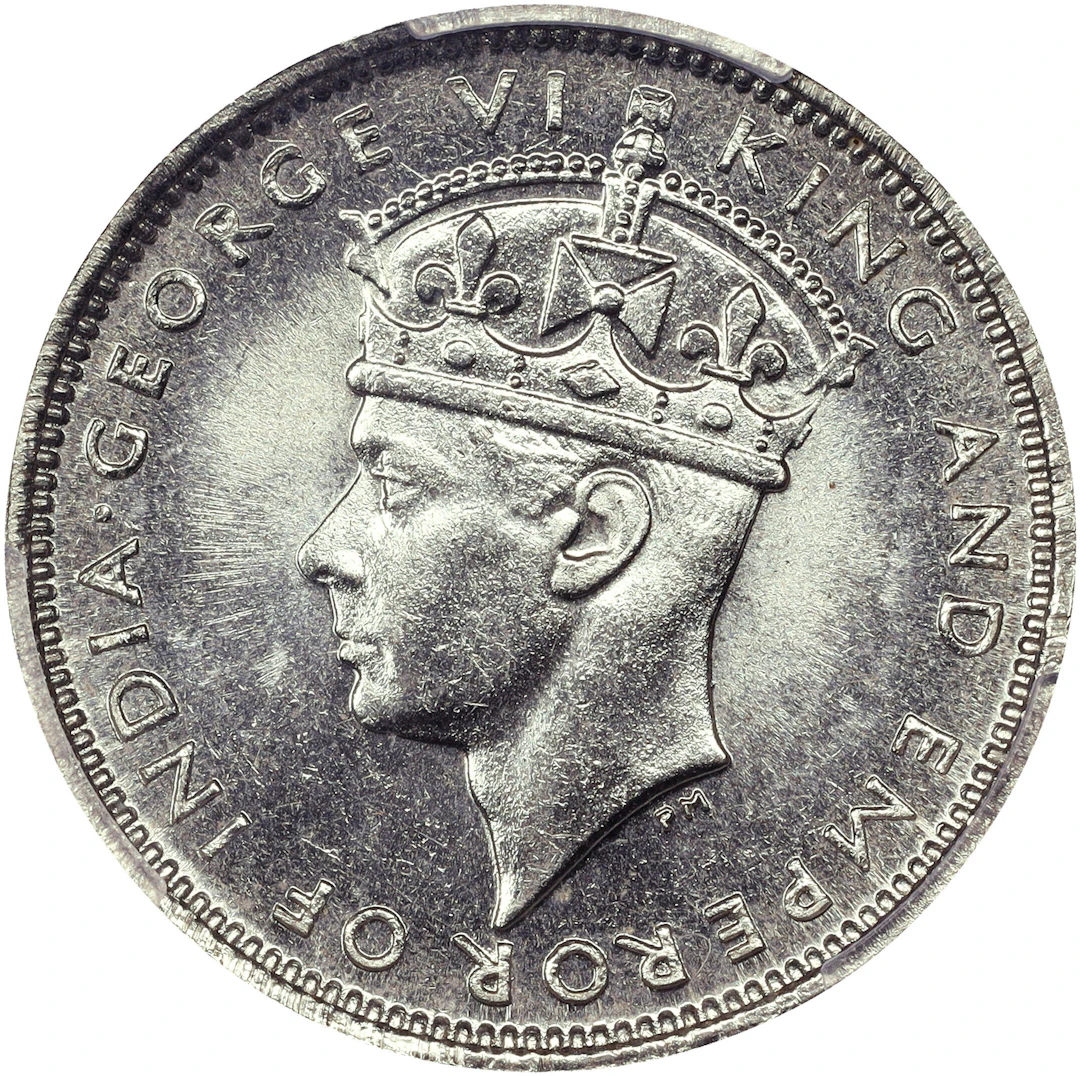 (t) HONG KONG (SAR). 10 Cents, 1939-H. Birmingham (Heaton) Mint. George