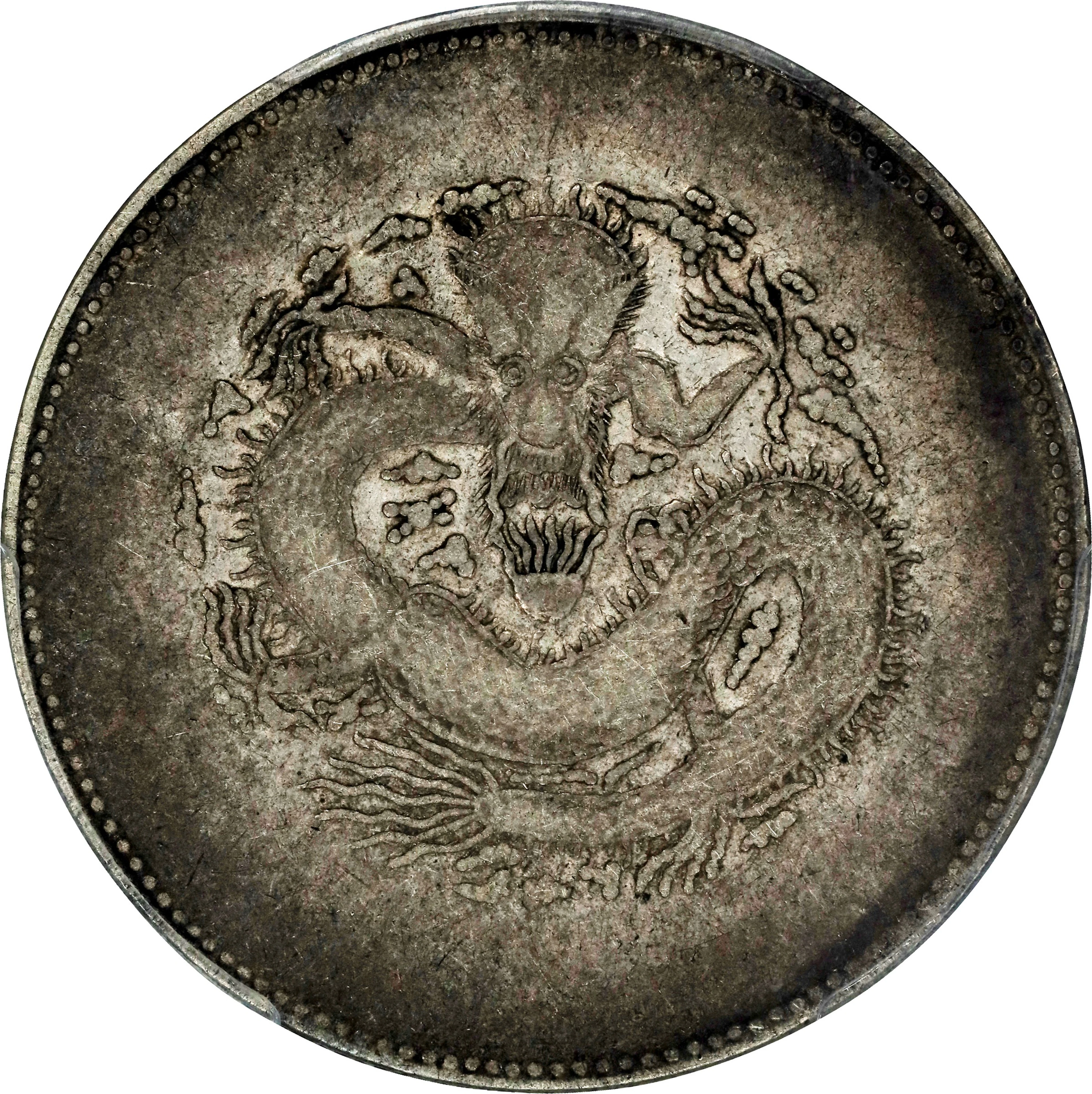 (t) CHINA. Sinkiang. 5 Mace (Miscals), ND (1910). Urumchi (Tihwa)