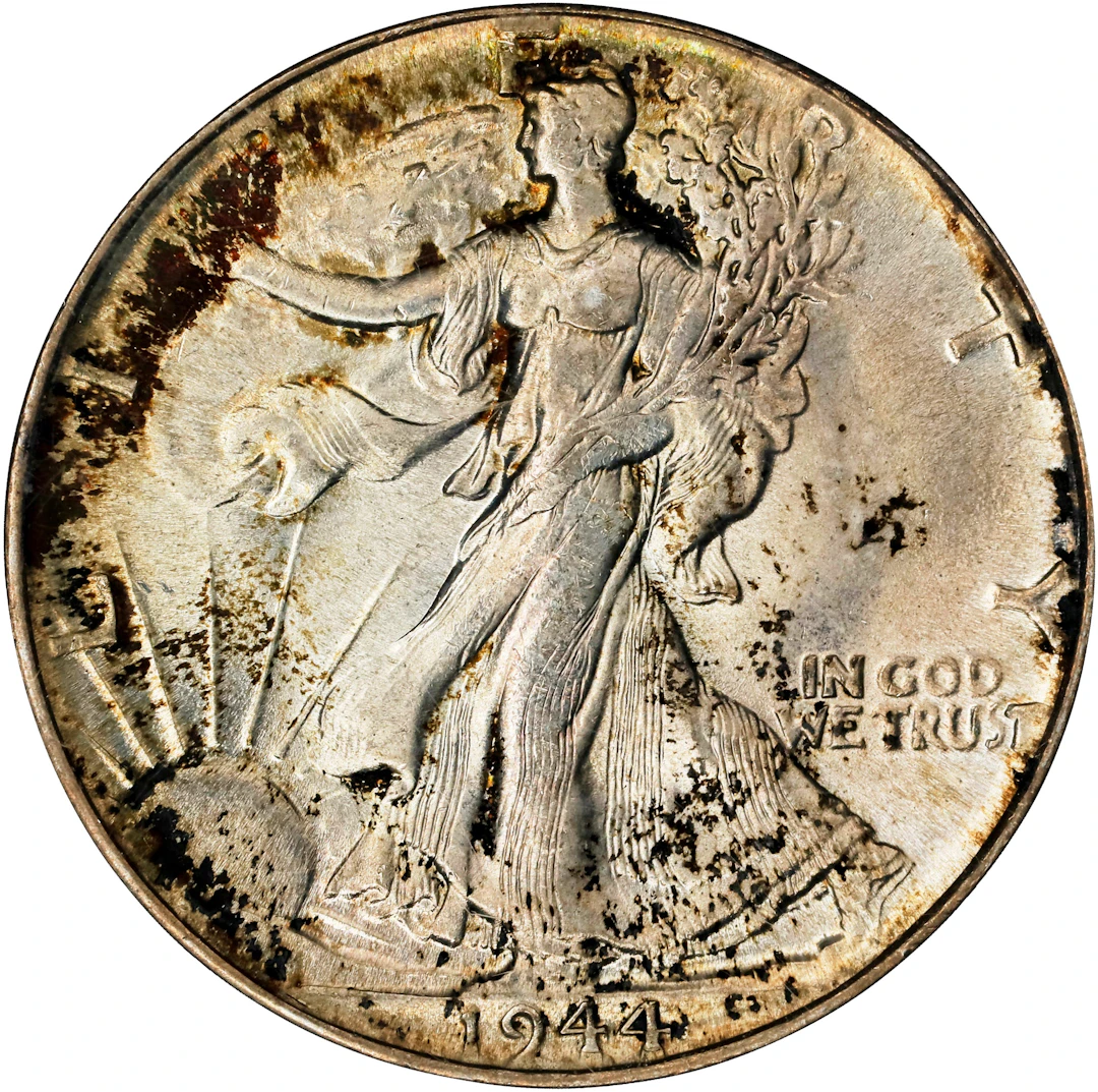 1944 Walking Liberty Half Dollar. MS-64 (PCGS). CAC. OGH Generation