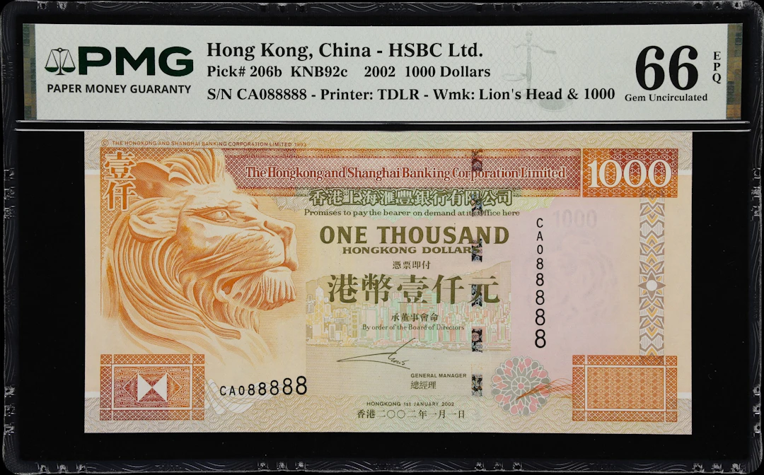 (t) HONG KONG (SAR). Hong Kong & Shanghai Banking Corporation Limited.