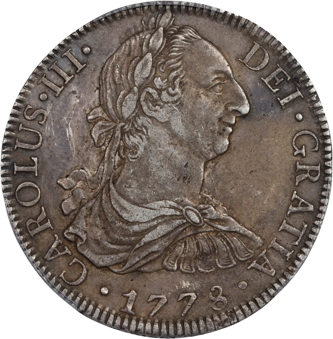 MEXICO. 8 Reales, 1778-Mo FF. Mexico City Mint. Charles III. PCGS