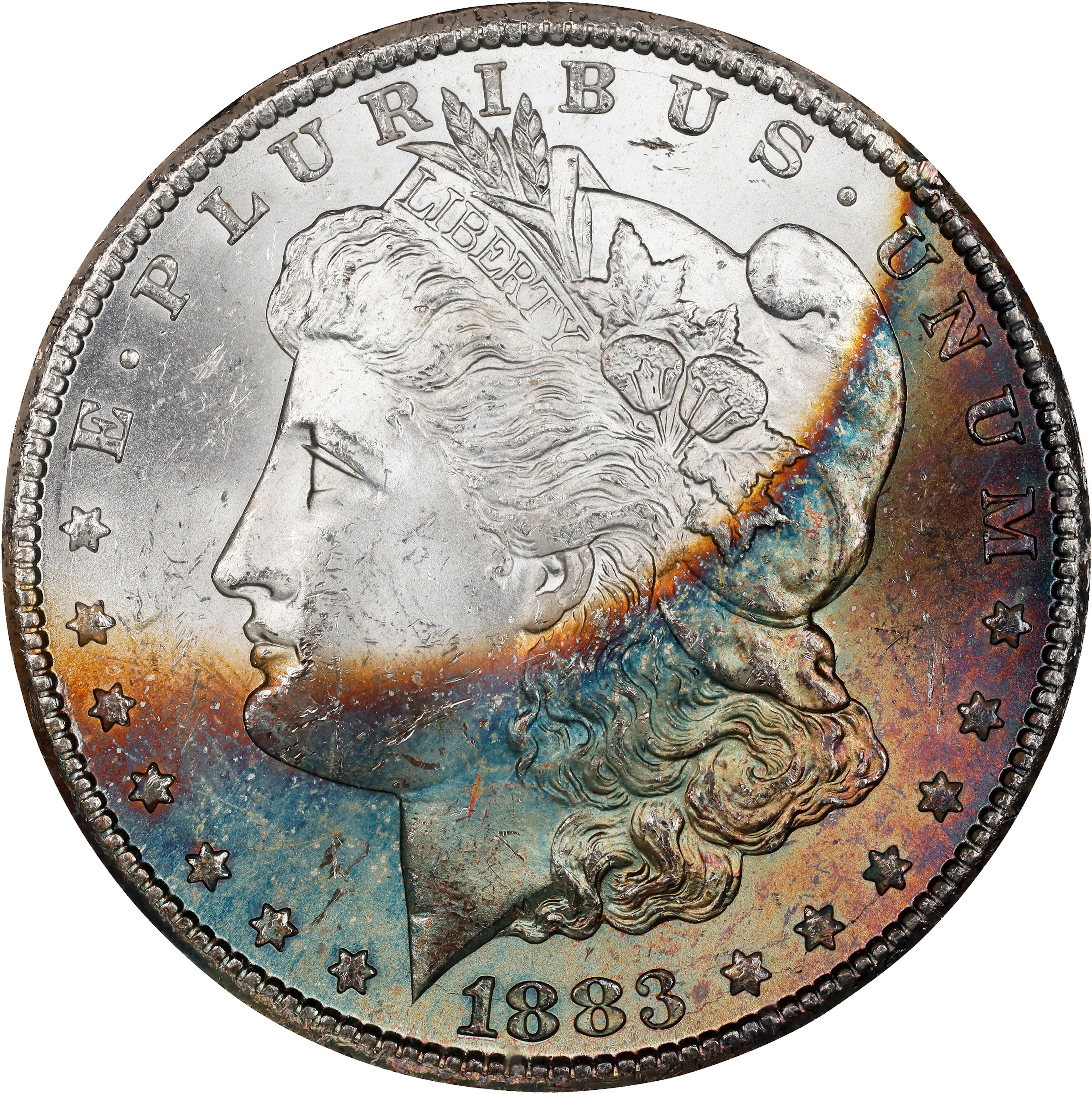 1883-CC GSA Morgan Silver Dollar. MS-63 * (NGC). CAC.