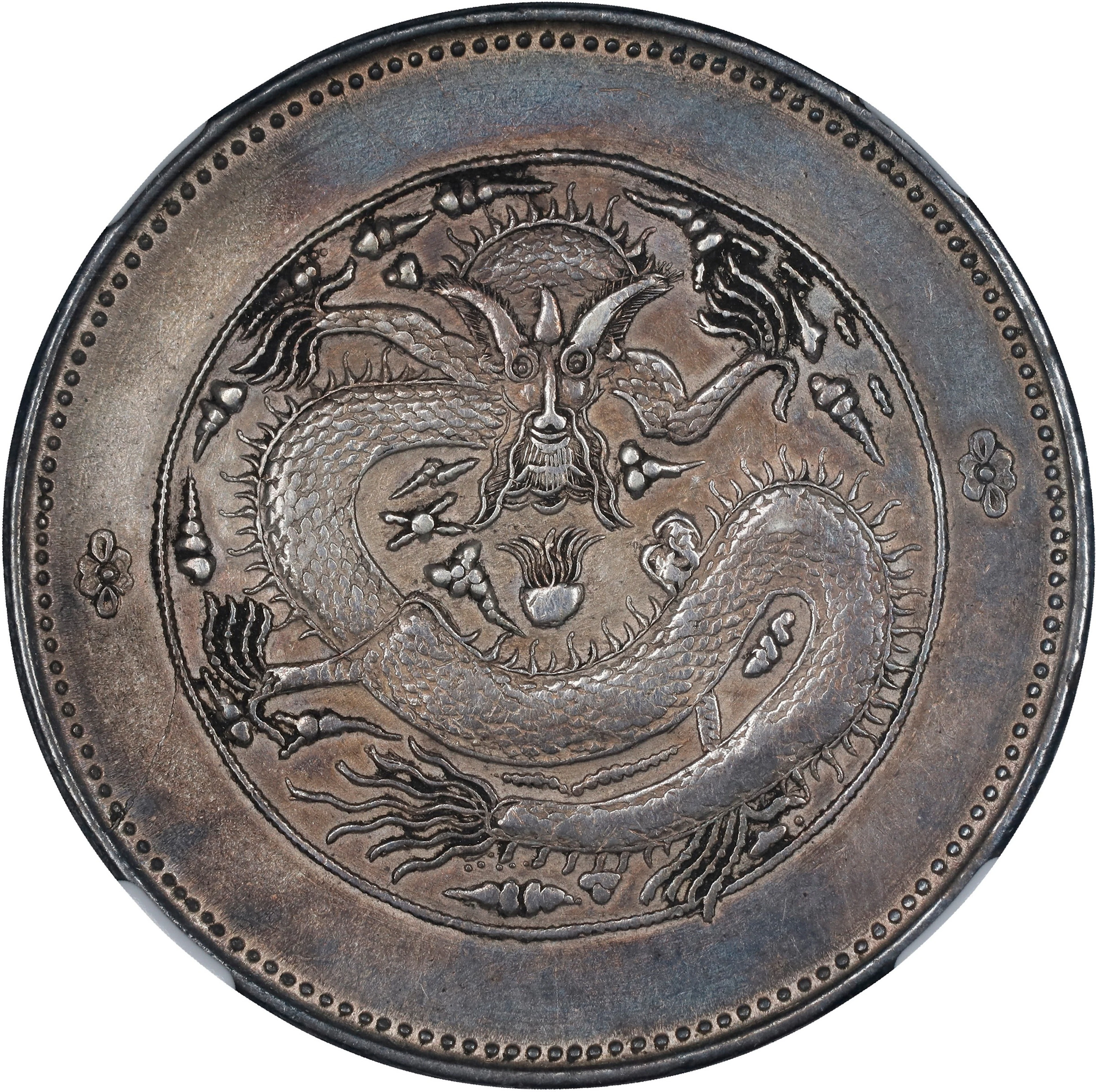 (t) CHINA. Sinkiang. 5 Mace (Miscals), ND (1910). Urumchi (Tihwa)