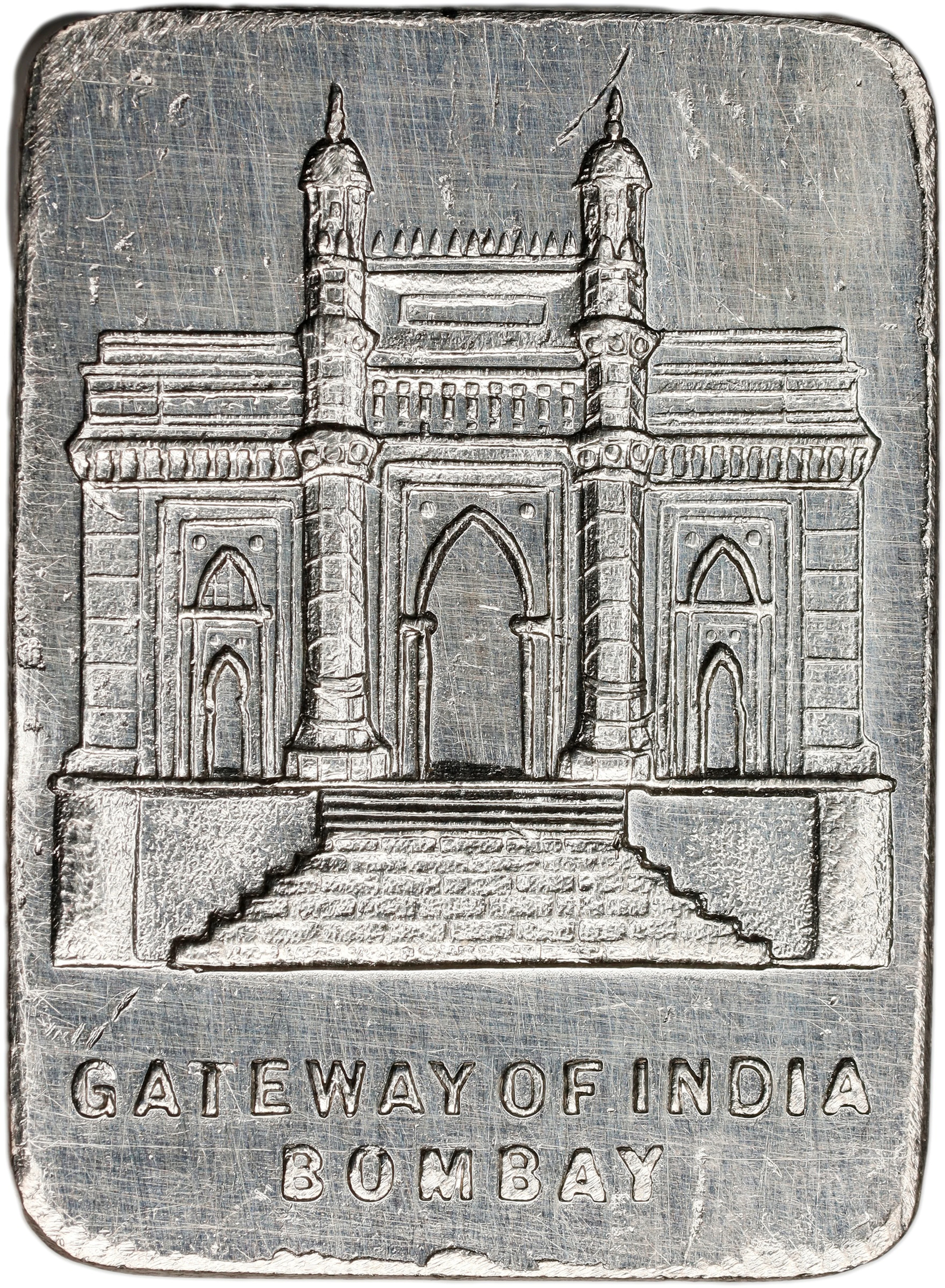 INDIA. Manilal Chimanlal & Co. 5 Tola Ingot, ND (ca. 1950-60s). Unc--Cleaned.