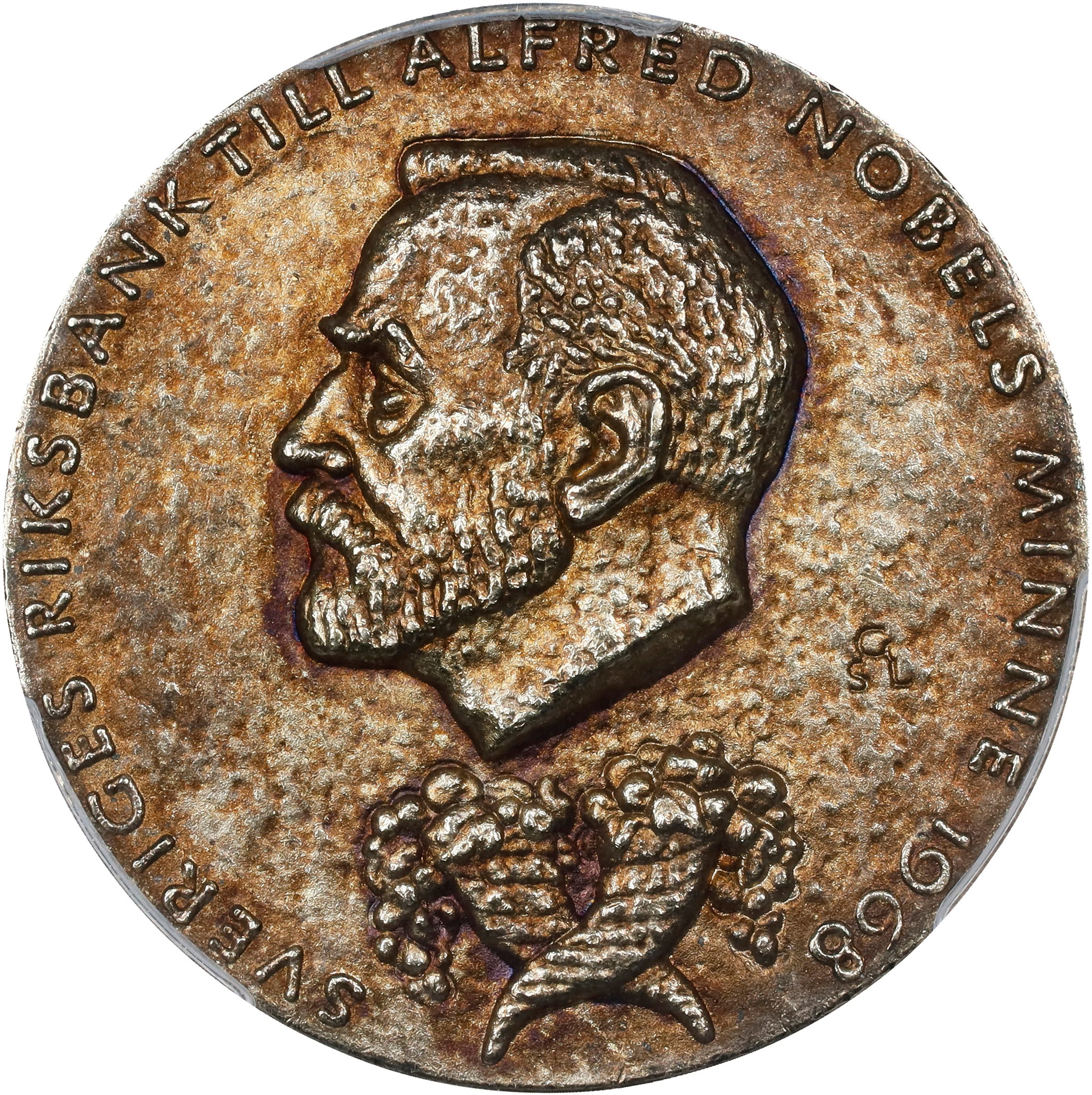 SWEDEN. Nobel Nominating Committee for Economics Gilt-Silver Medal