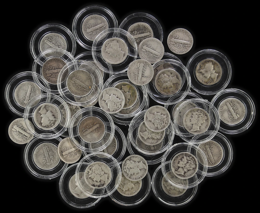 (2.717 oz, 84.51 g ASW). $3.80 Face Value in 90% Silver Mercury Dimes.