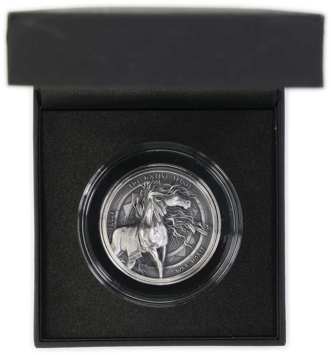 (1 oz, 31.104 g ASW). Oglala Lakota Sioux. 2021 The Native Spirit