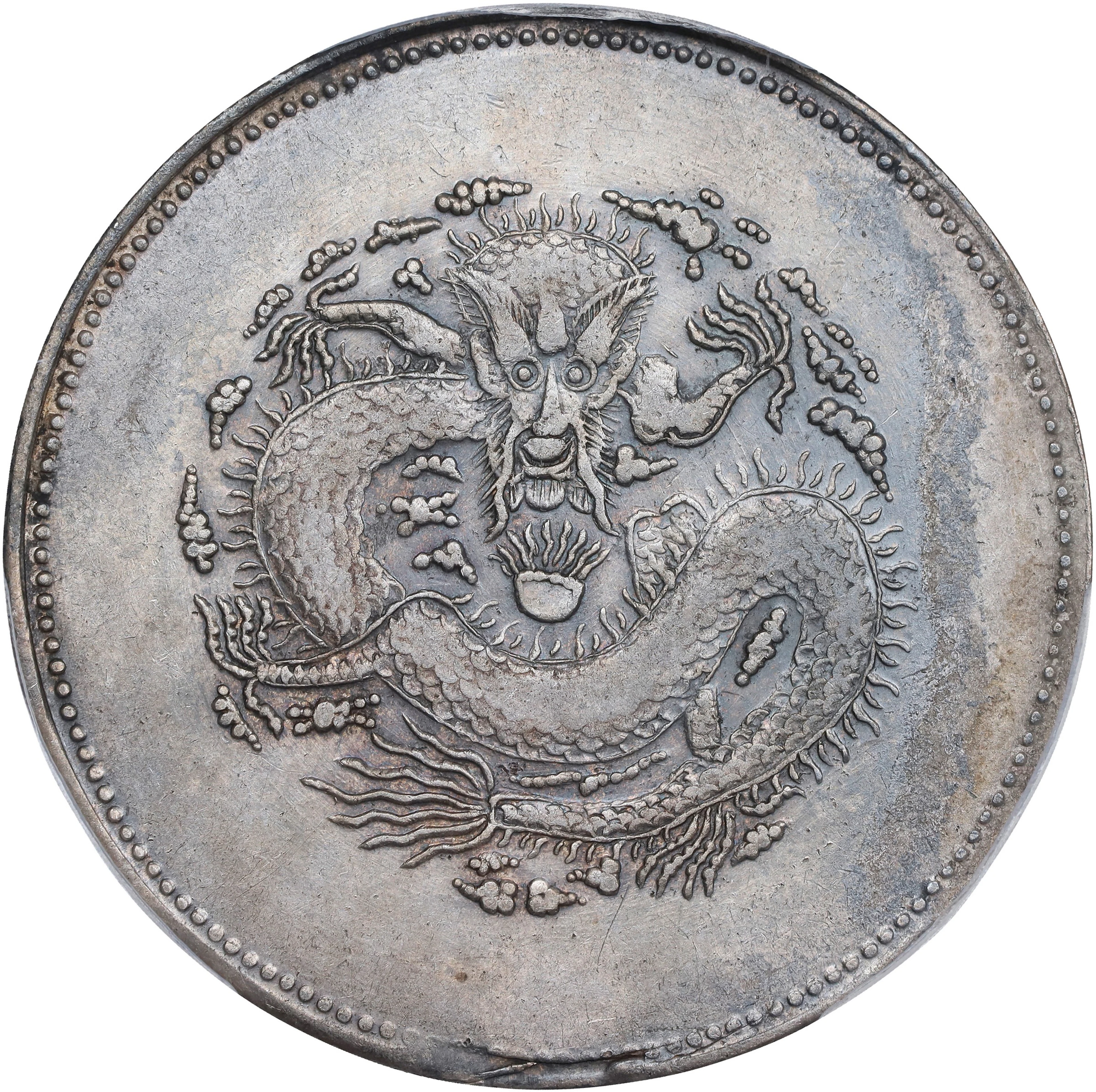 (t) CHINA. Sinkiang. 4 Mace (Miscals), ND (1910). Urumchi (Tihwa)