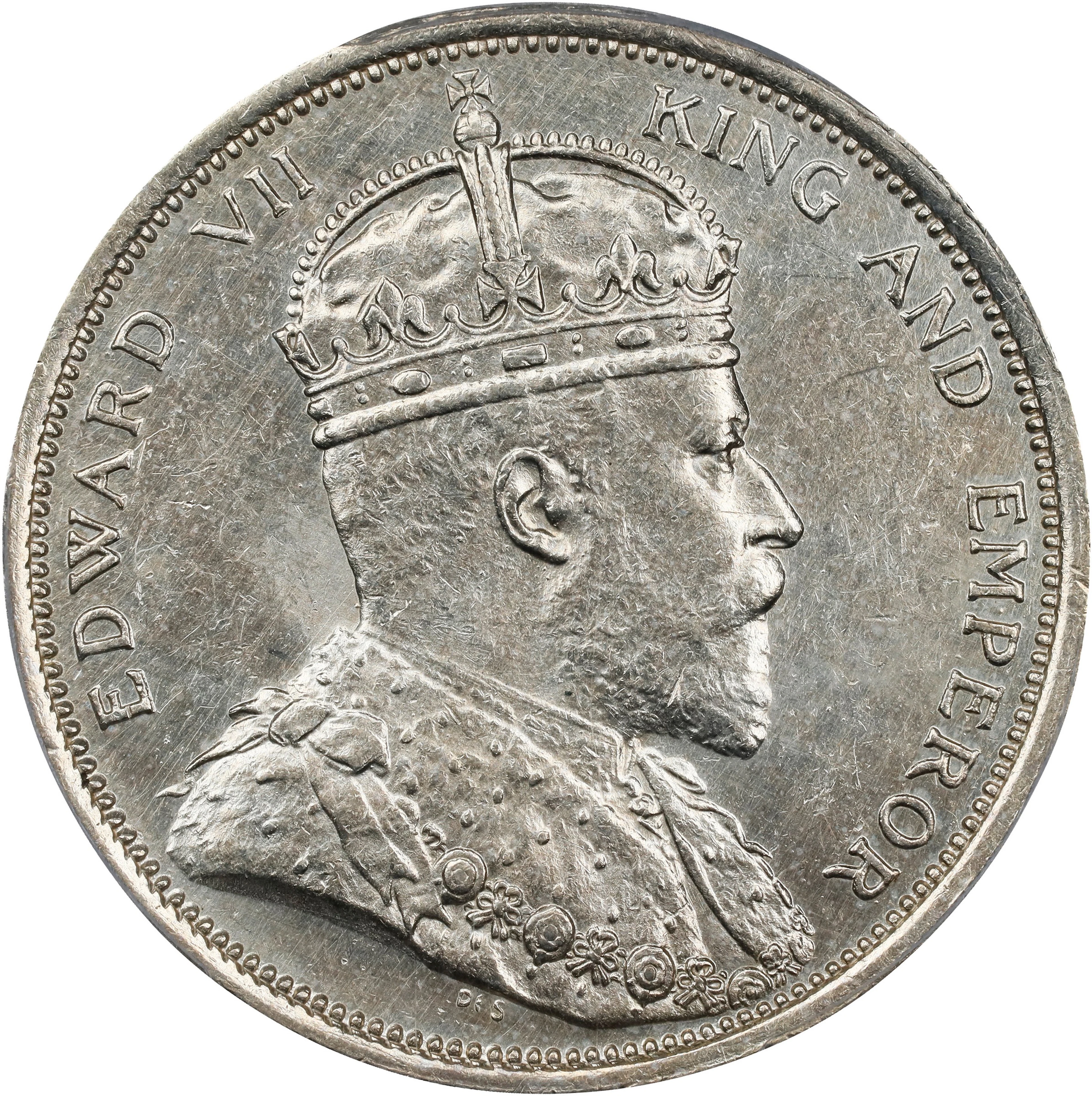 STRAITS SETTLEMENTS. Dollar, 1904-B. Bombay Mint. Edward VII. PCGS