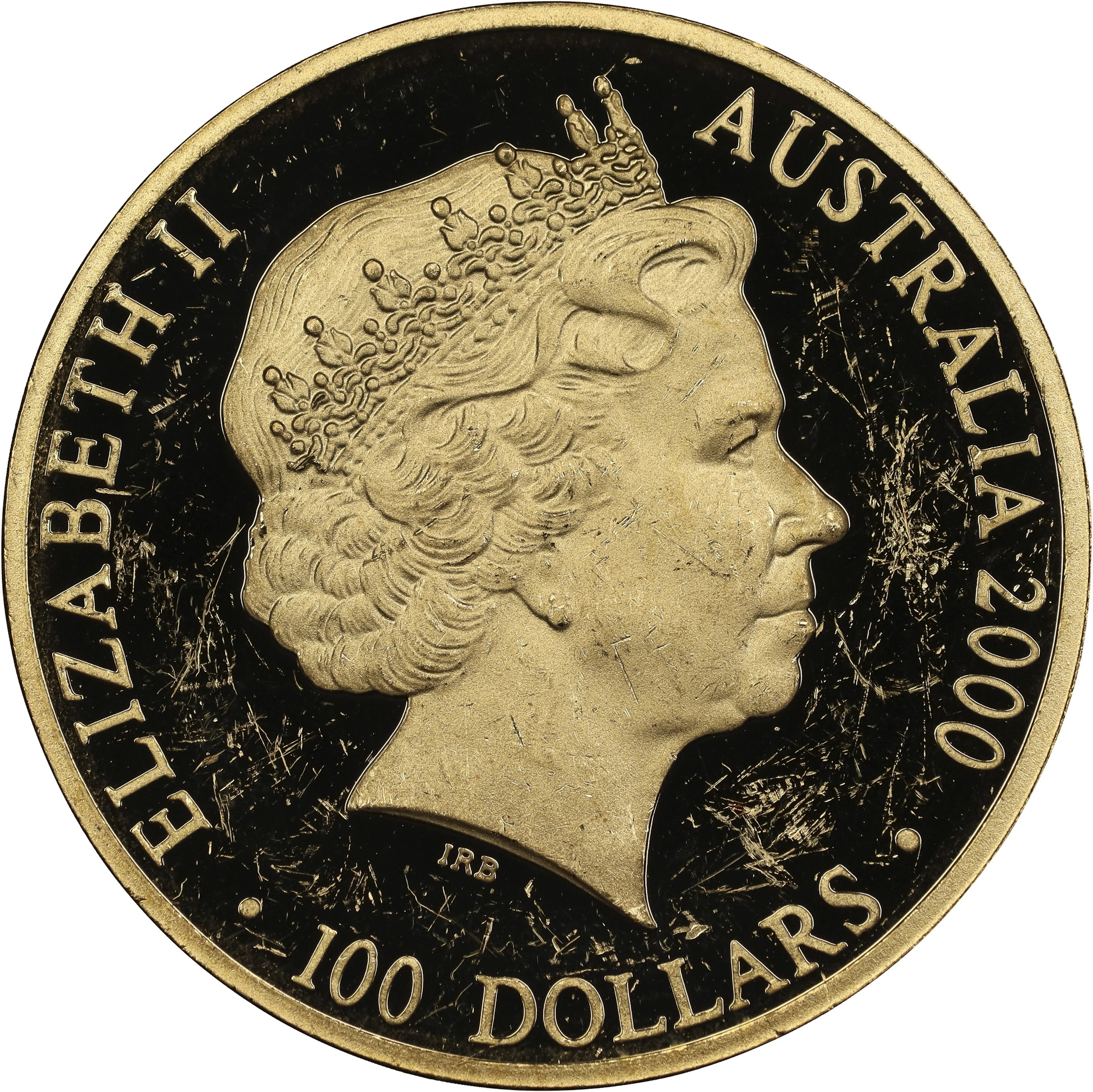 (0.321 oz, 9.984 g AGW). Australia. 2000 Sydney Summer Olympics Gold
