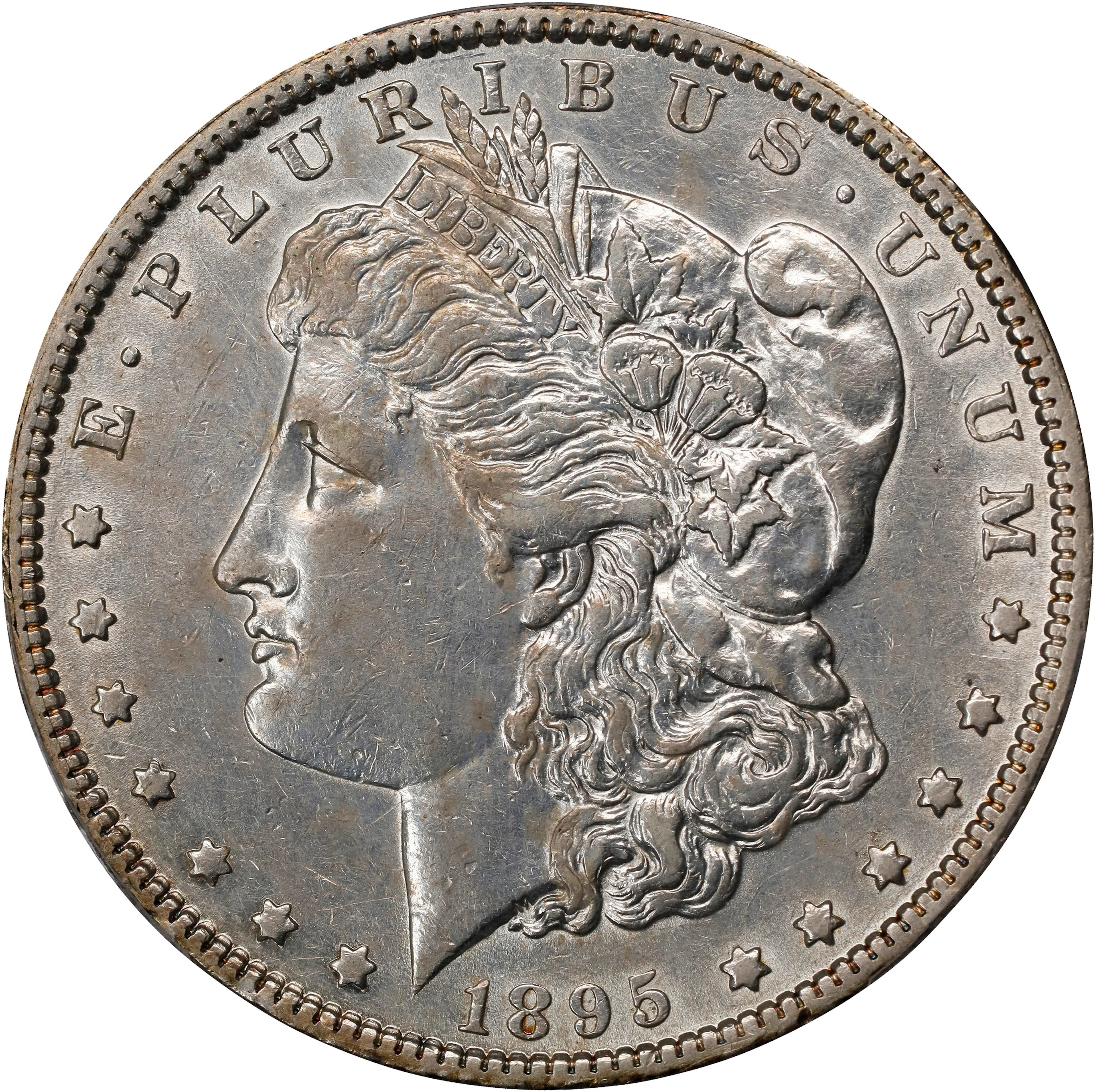 1895-O Morgan Silver Dollar. AU Details--Cleaned (PCGS).