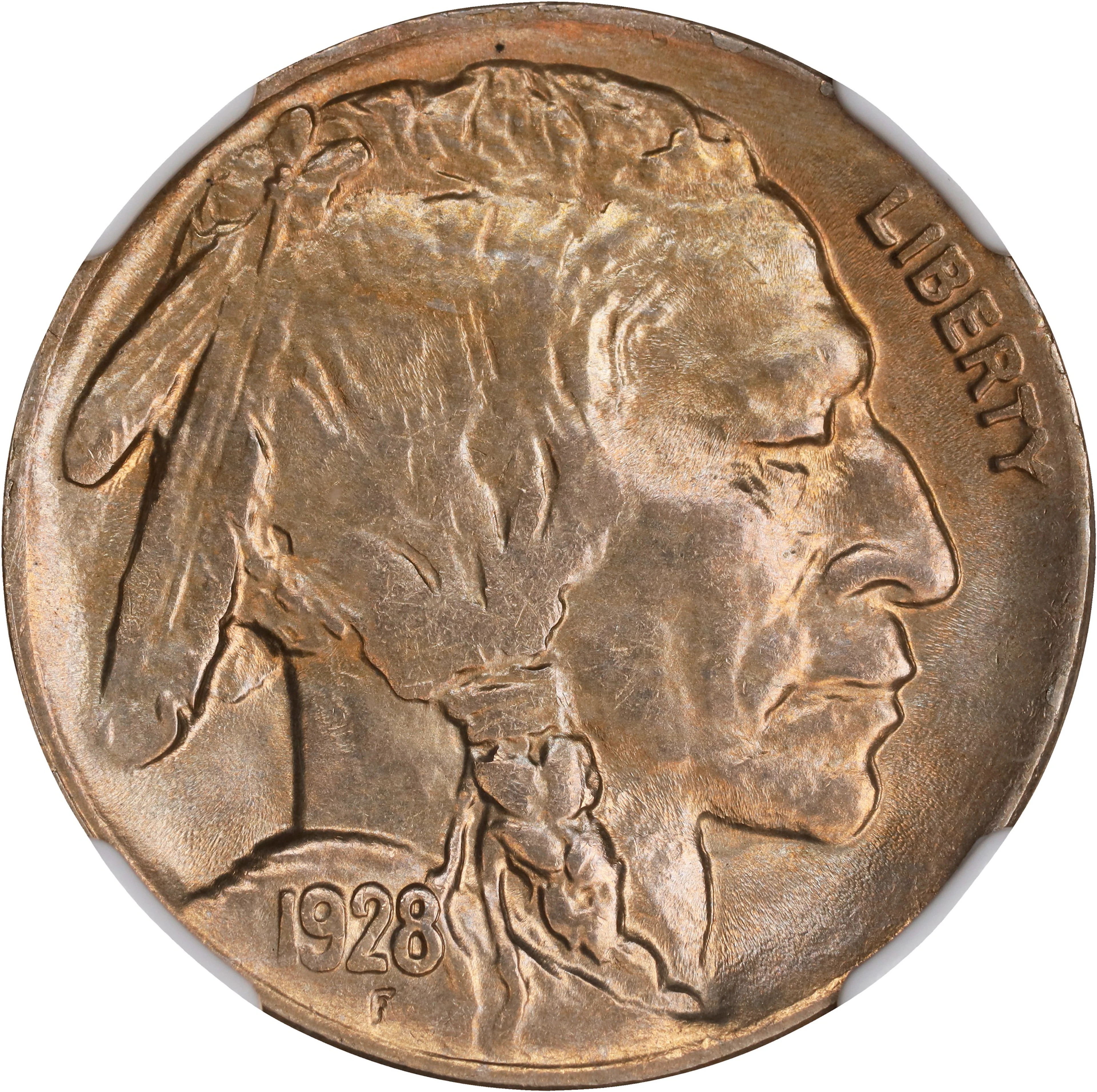 1928-D Buffalo Nickel. MS-65 (NGC).