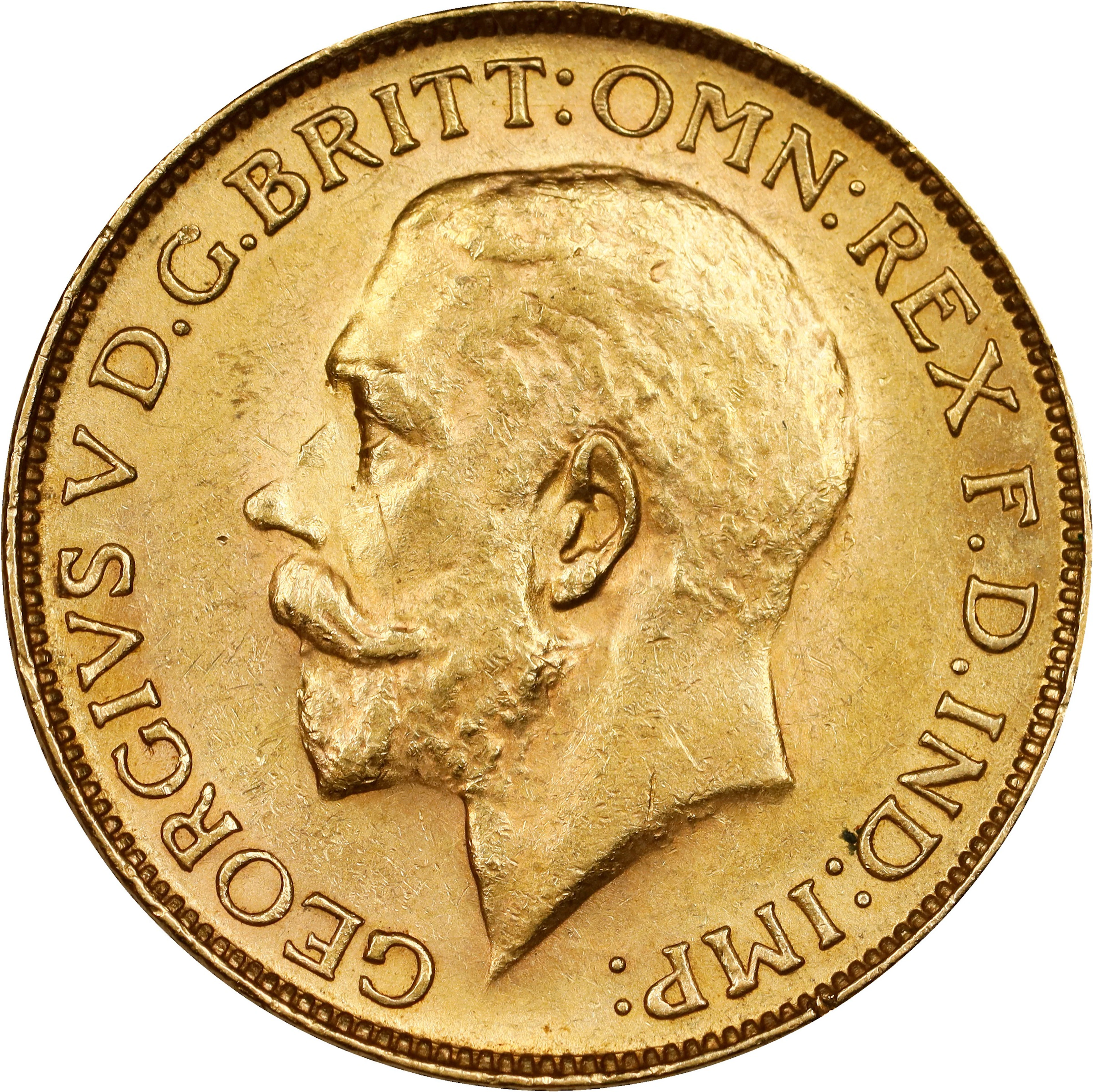 (0.236 oz, 7.325 g AGW). South Africa. 1928-SA Gold Sovereign.