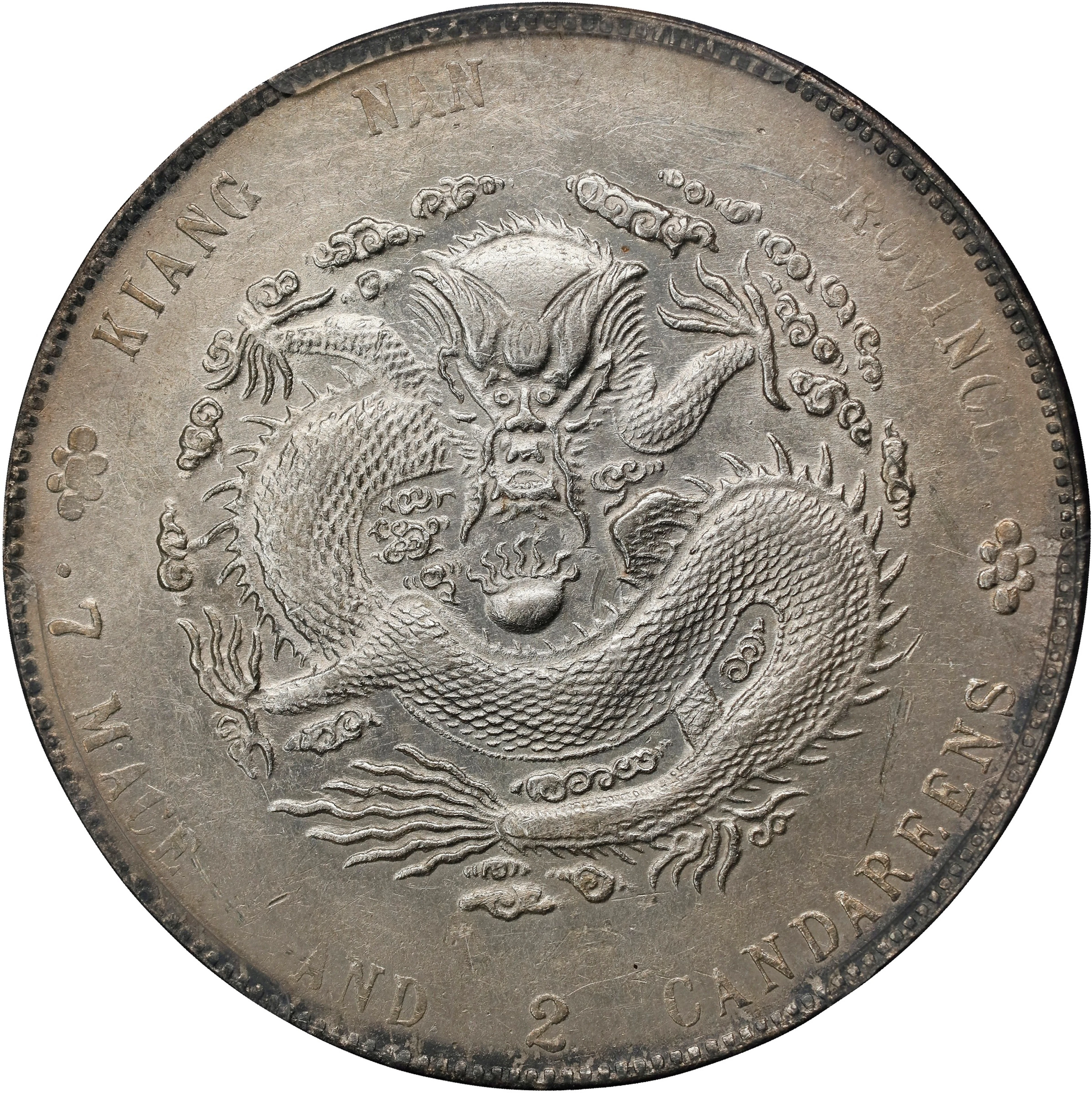 CHINA. Kiangnan. 7 Mace 2 Candareens (Dollar), CD (1904)-HAH CH. Nanking