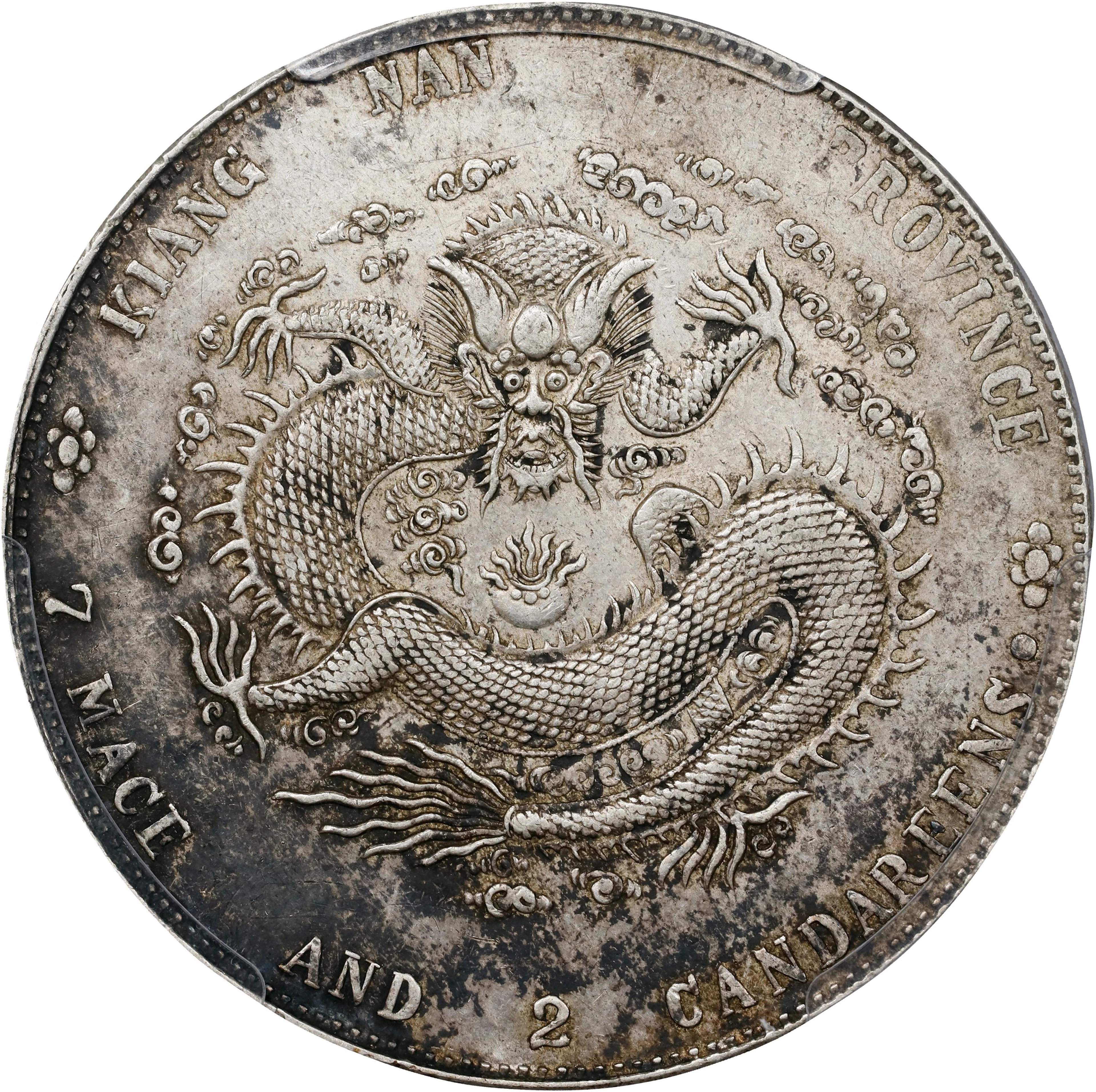 (t) CHINA. Kiangnan. 7 Mace 2 Candareens (Dollar), CD (1904)-HAH CH.