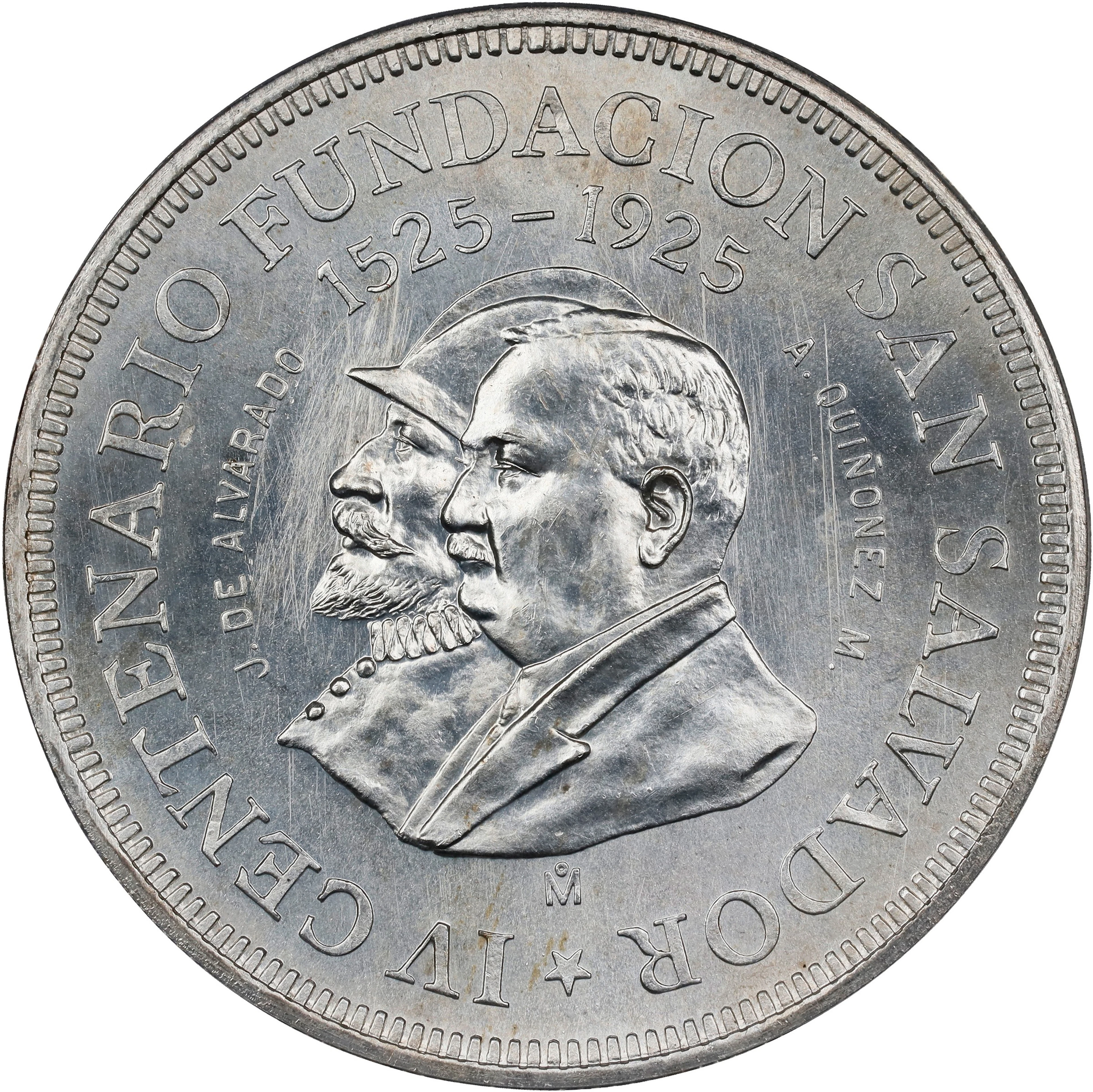 EL SALVADOR. Colon, 1925-Mo. Mexico City Mint. PCGS MS-63.
