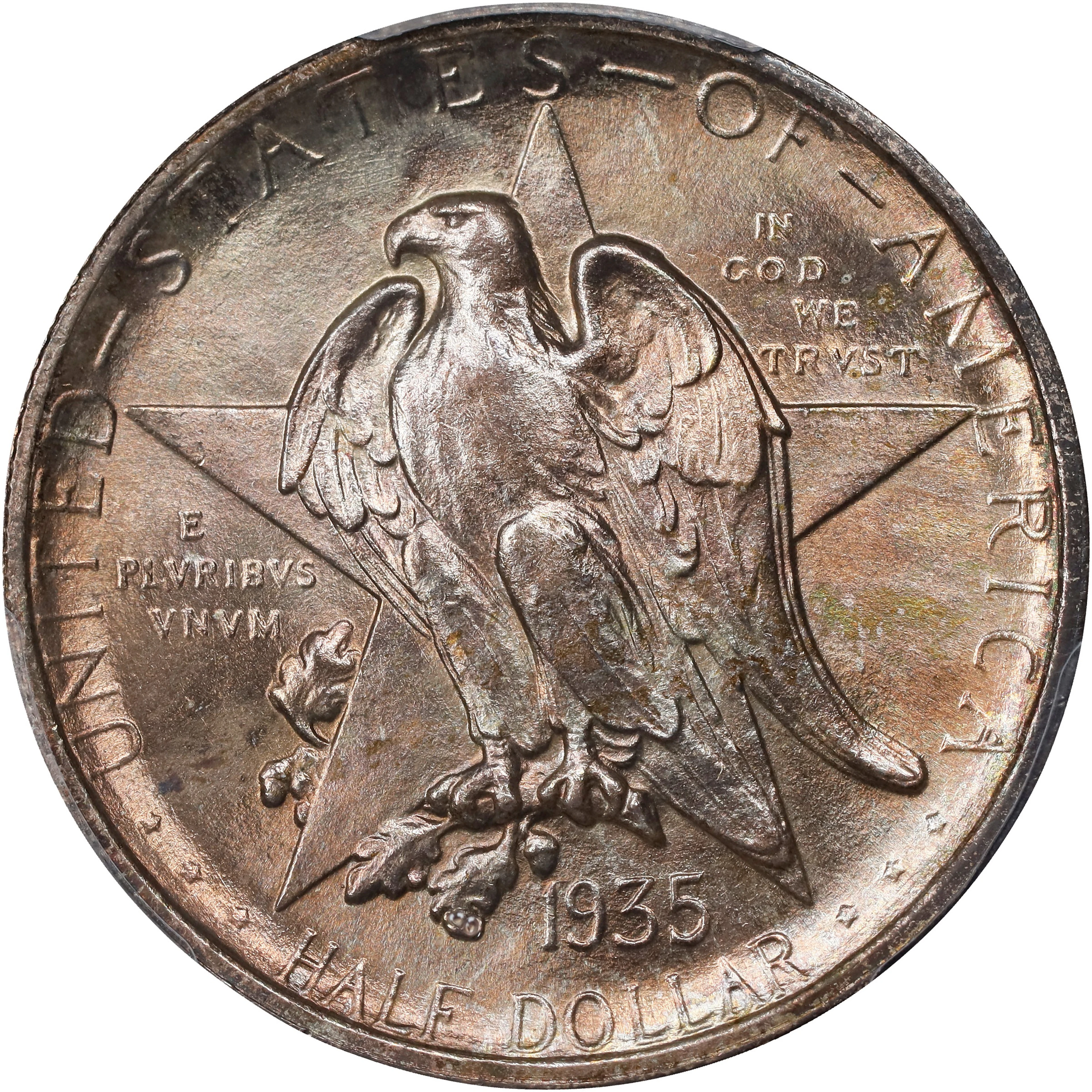 1935 Texas Independence Centennial. MS-65 (PCGS).