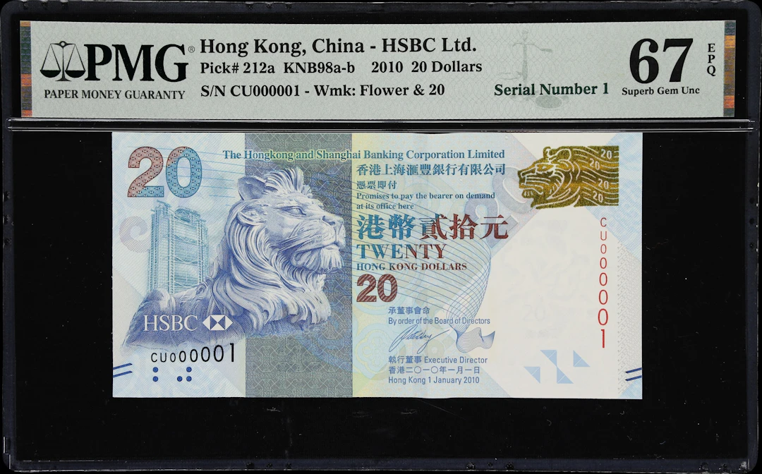 (t) HONG KONG (SAR). Hong Kong & Shanghai Banking Corporation Limited.
