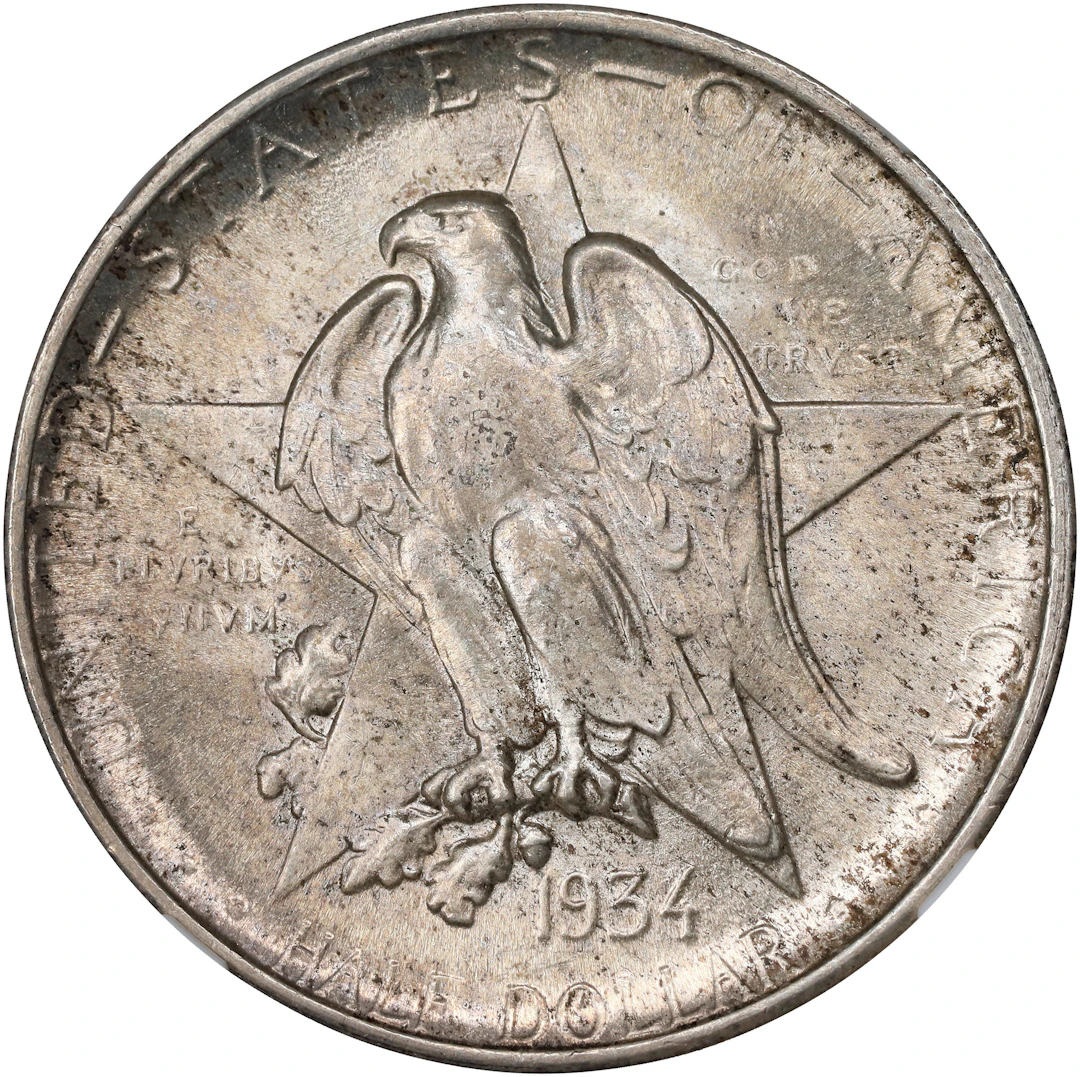 1934 Texas Independence Centennial. MS-65 (NGC). CAC.