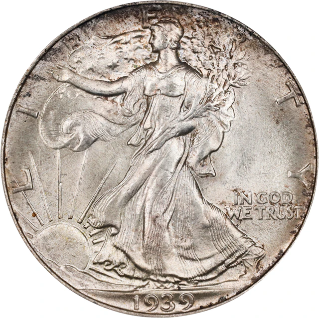 1939 Walking Liberty Half Dollar. MS-65 (PCGS).