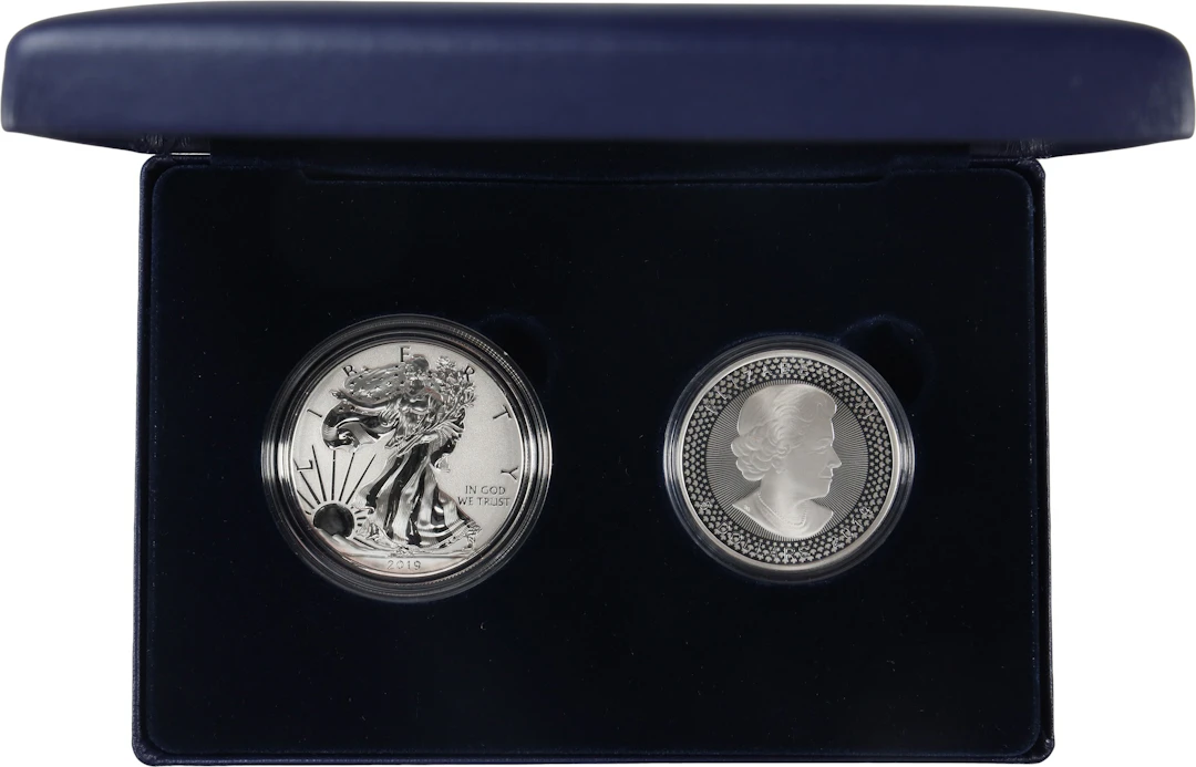 (2 oz, 62.208 g ASW). United States and Canada. 2019 Pride of Two