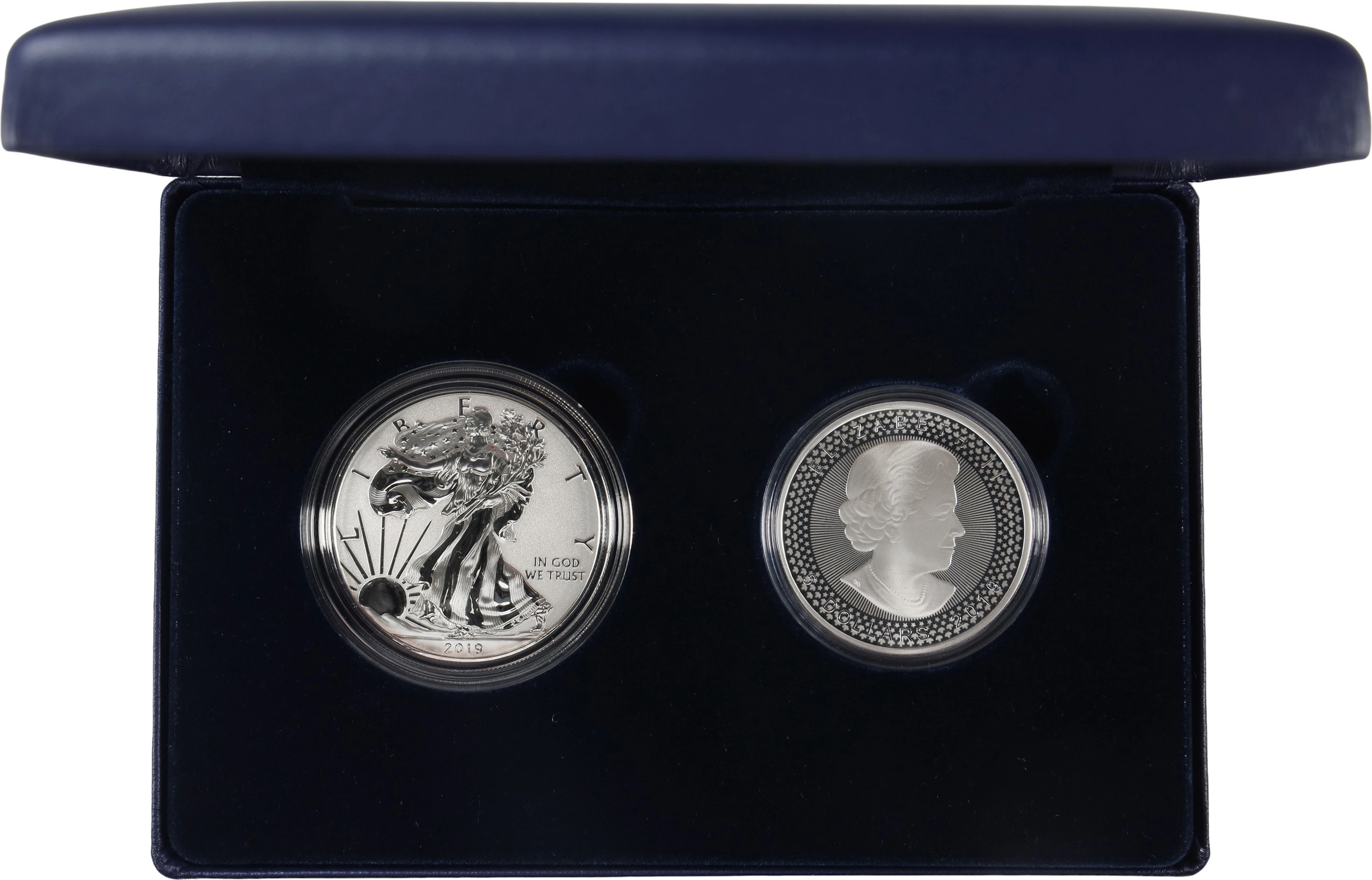 (2 oz, 62.208 g ASW). United States and Canada. 2019 Pride of Two