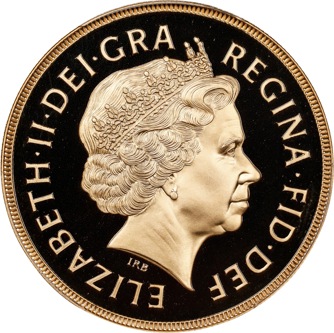 GREAT BRITAIN. 5 Pounds, 1998. Llantrisant Mint. Elizabeth II. PCGS