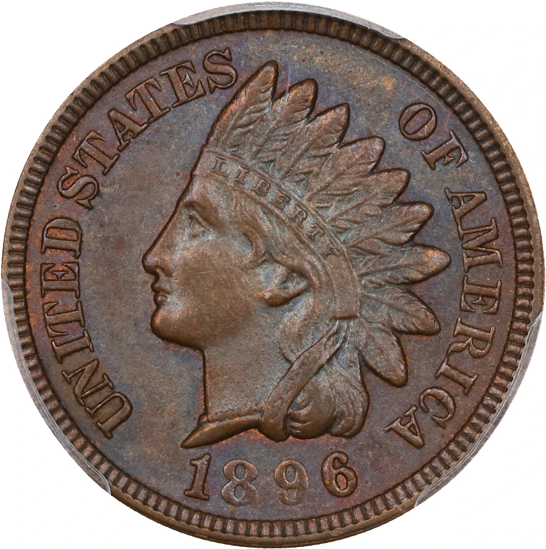 1896 Indian Cent. MS-64 BN (PCGS).