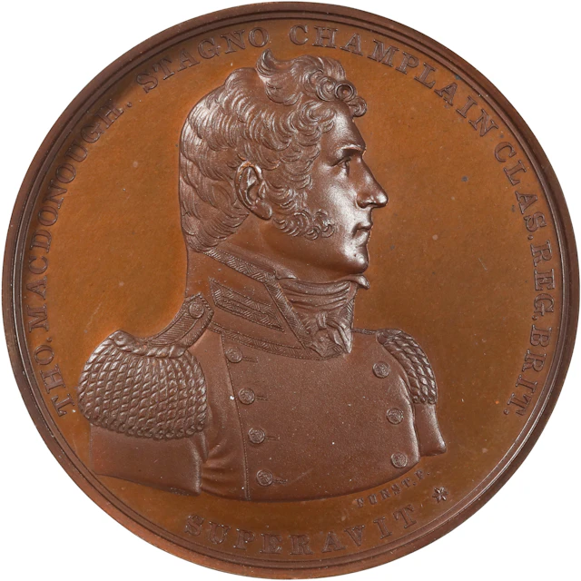 "1814" (post-1878) Master Commandant Thomas Macdonough / Battle of