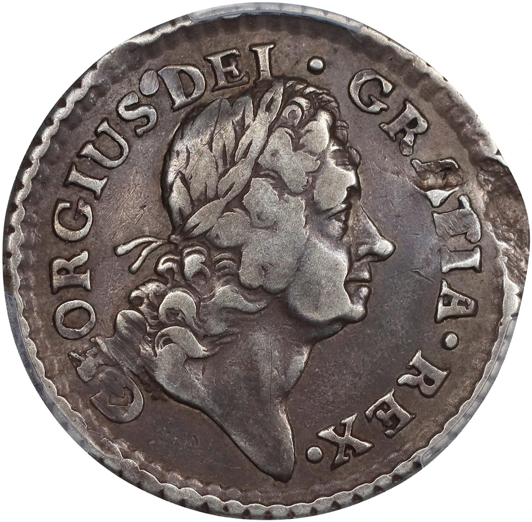 1723 Wood's Hibernia Farthing. Martin 3.3-Bc.3, W-12500. Rarity-5.