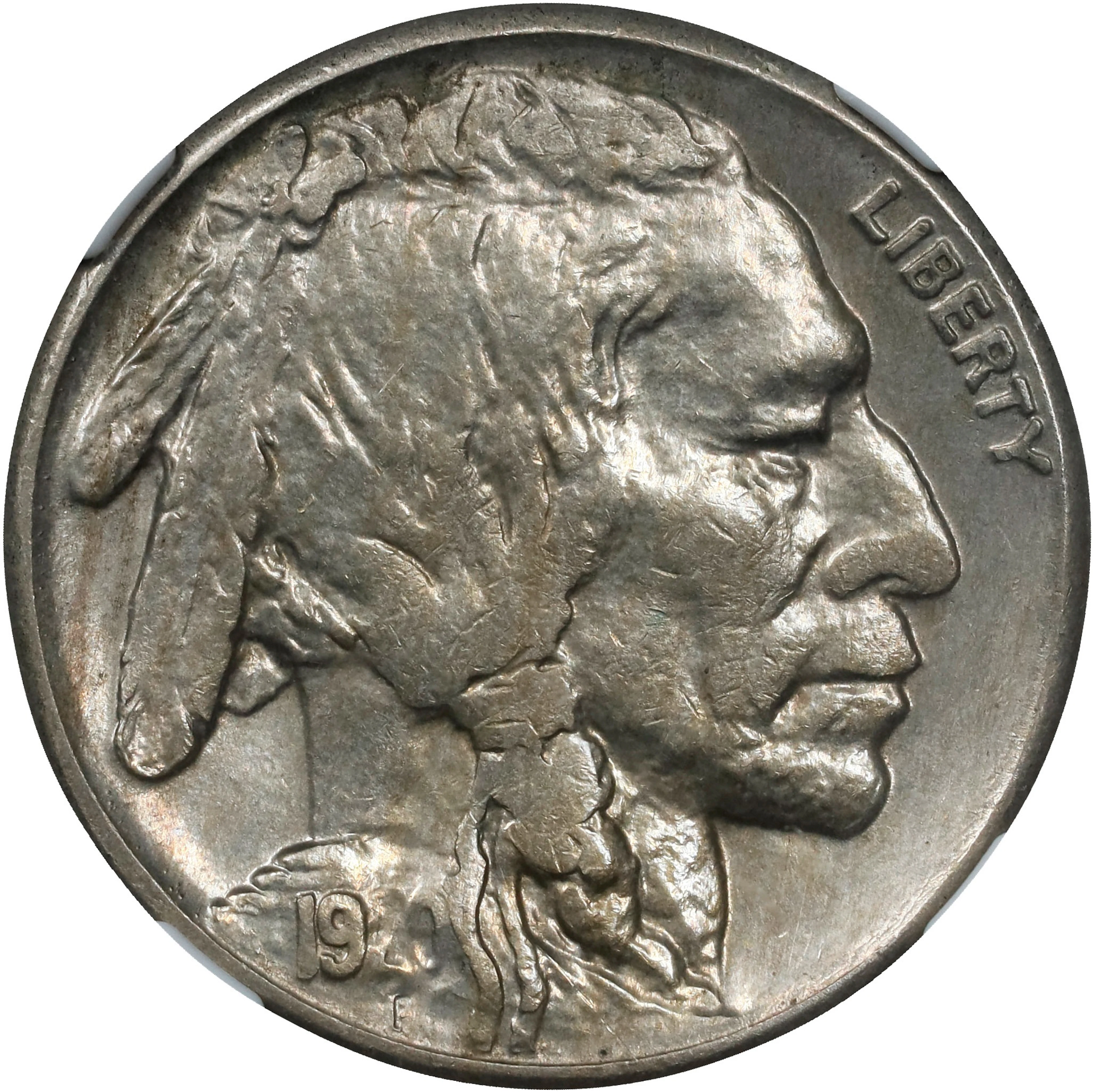 1920-S Buffalo Nickel. AU-58 (NGC).