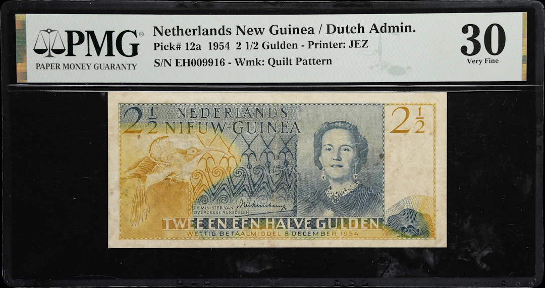NETHERLANDS NEW GUINEA. Ministerie van Overzeesche Rijksdelen. 2 1/2