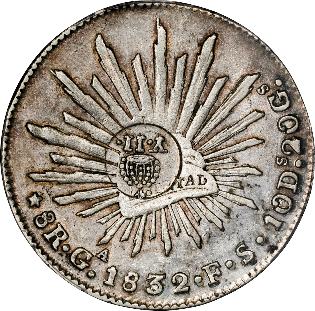 PHILIPPINES. Philippines - Mexico. 8 Reales, ND (1834-37). Manila