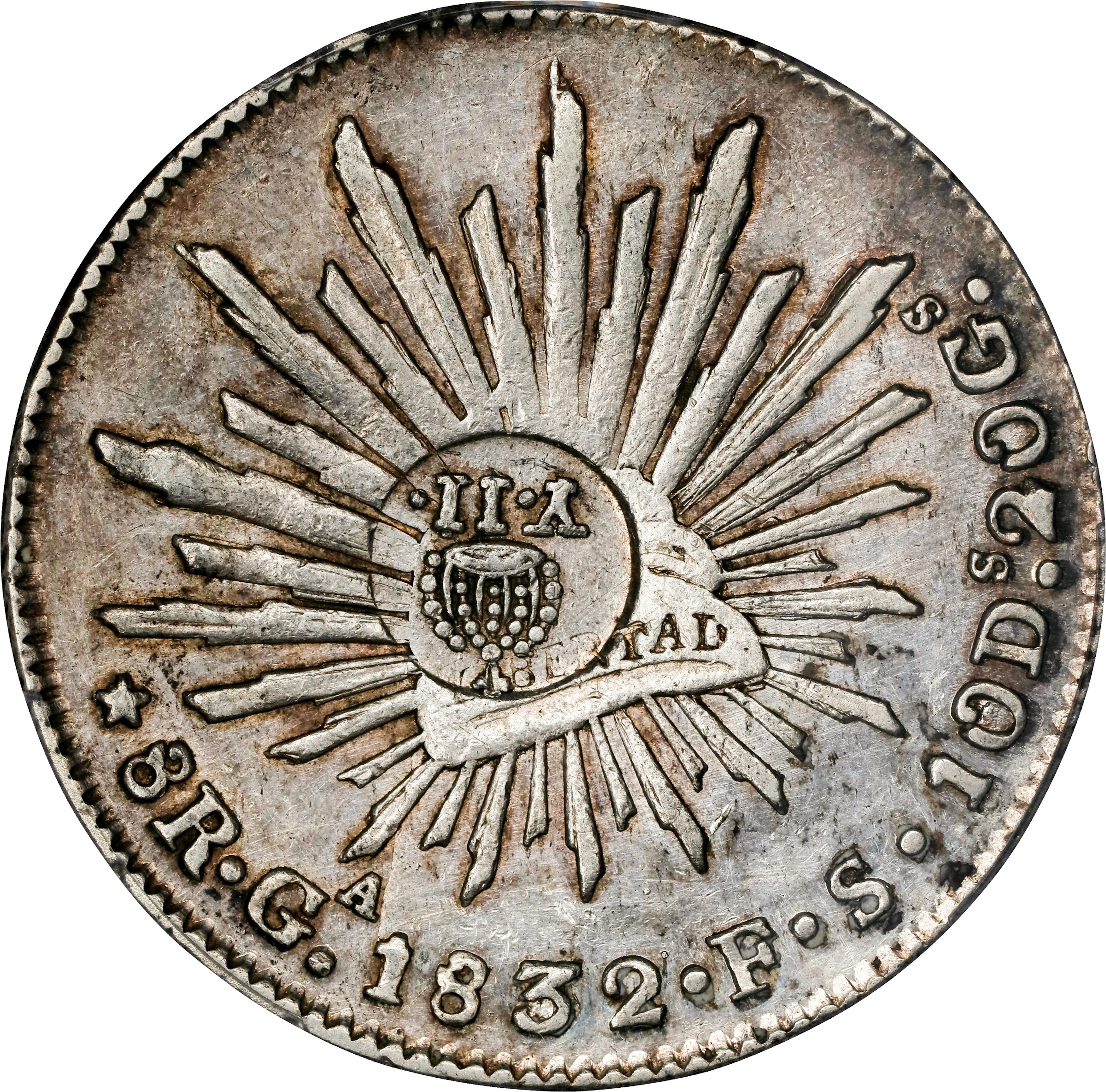 PHILIPPINES. Philippines - Mexico. 8 Reales, ND (1834-37). Manila