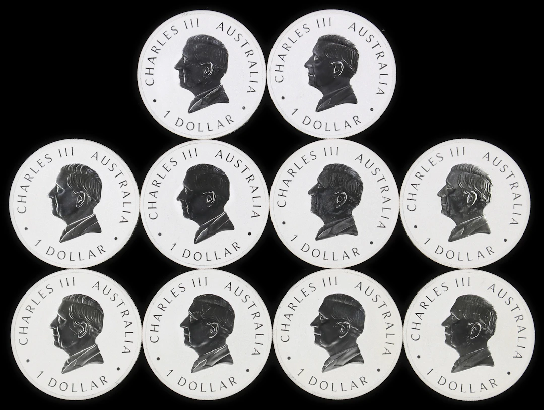 (10 oz, 311.04 g ASW). Australia. Lot of (10) 2026 1 oz Silver Wedge-Tailed