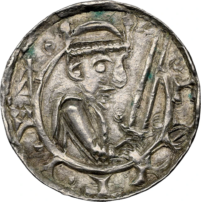 DENMARK. Penny, ND (1080-86). Lund Mint. Canute IV (Knud d. Hellige).