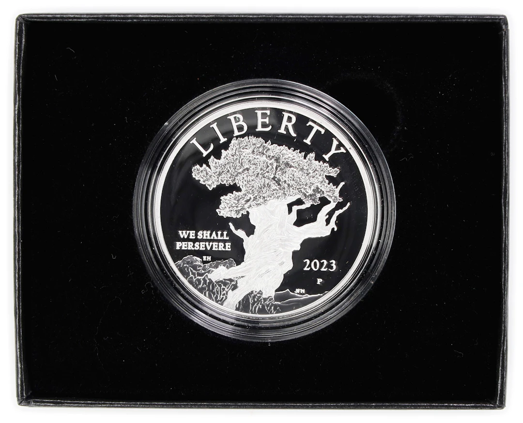 (1 oz, 31.104 g ASW). 2023-P American Liberty Silver Medal.
