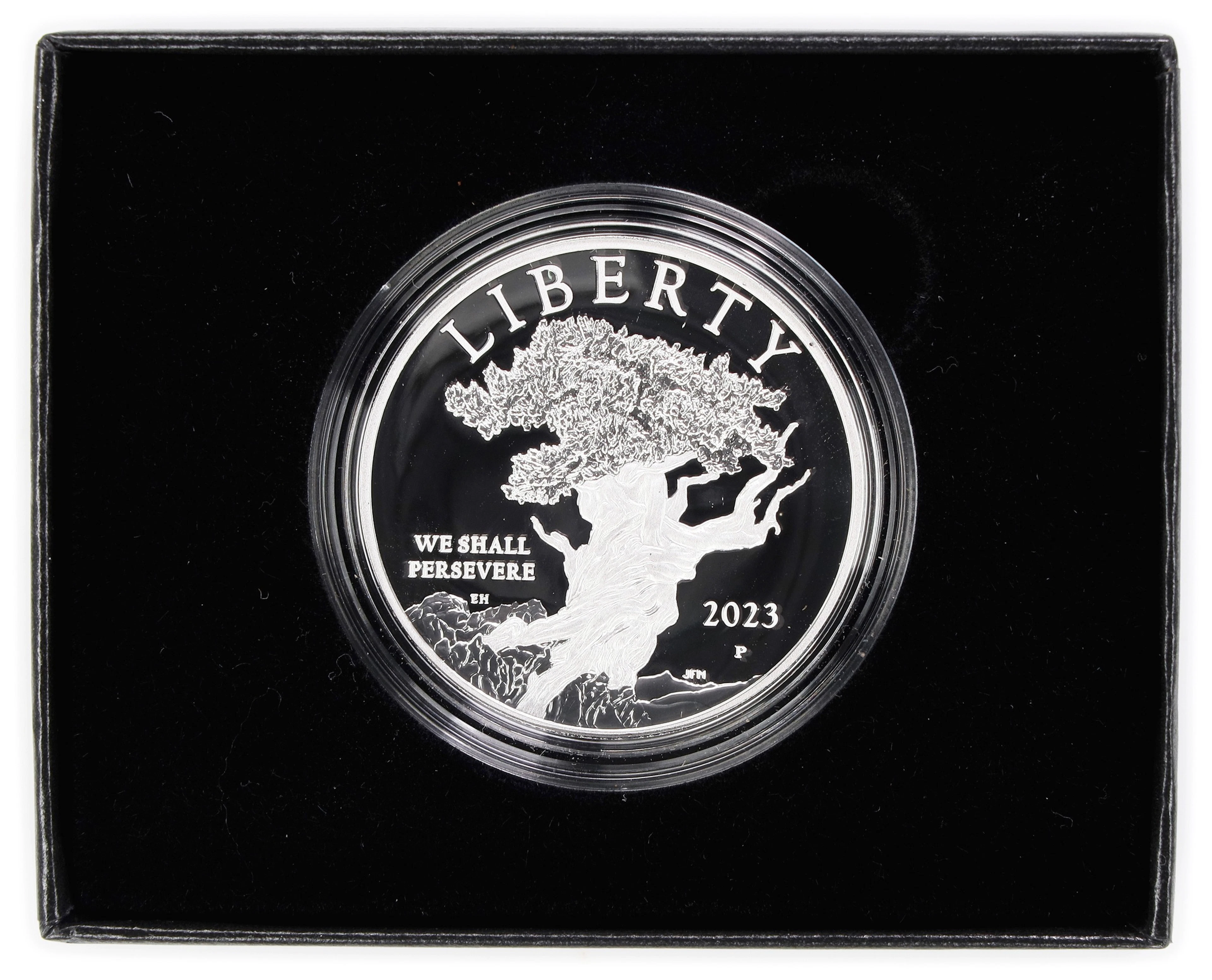 (1 oz, 31.104 g ASW). 2023-P American Liberty Silver Medal.