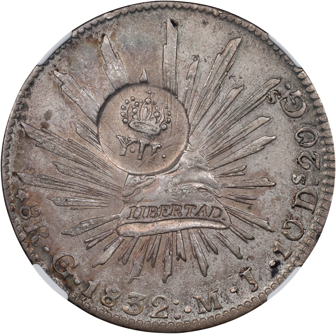PHILIPPINES. Philippines - Mexico. 8 Reales, ND (1834-37). Manila