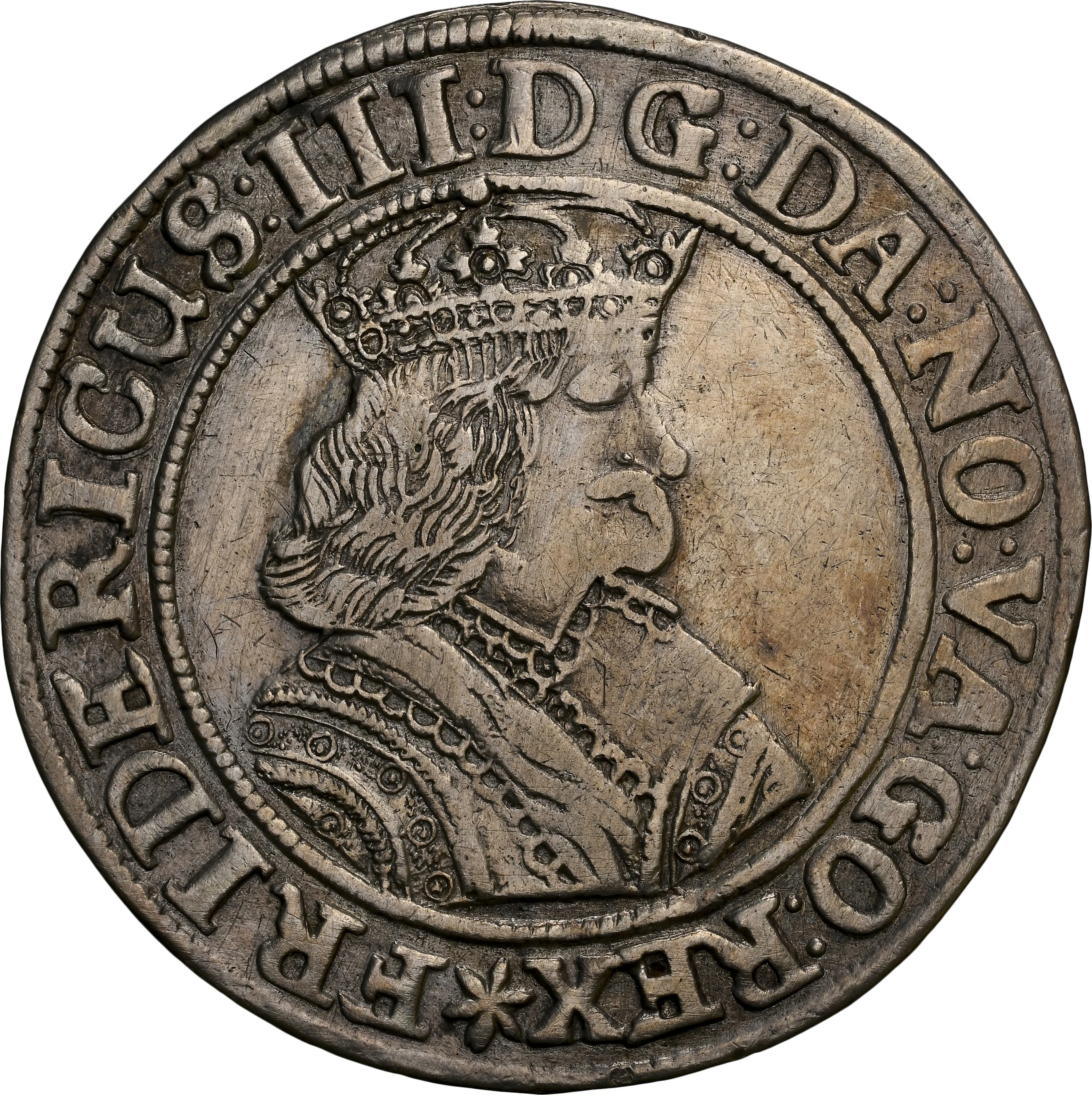 NORWAY. 1/2 Speciedaler, 1649. Christiania Mint. Frederik III. NGC