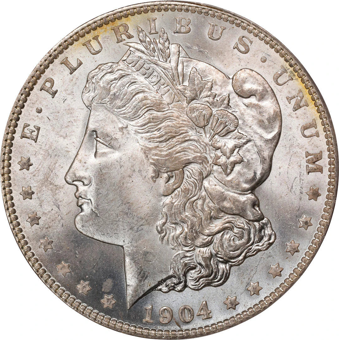 1904-O Morgan Silver Dollar. MS-65 (PCGS). OGH Generation 3.0.
