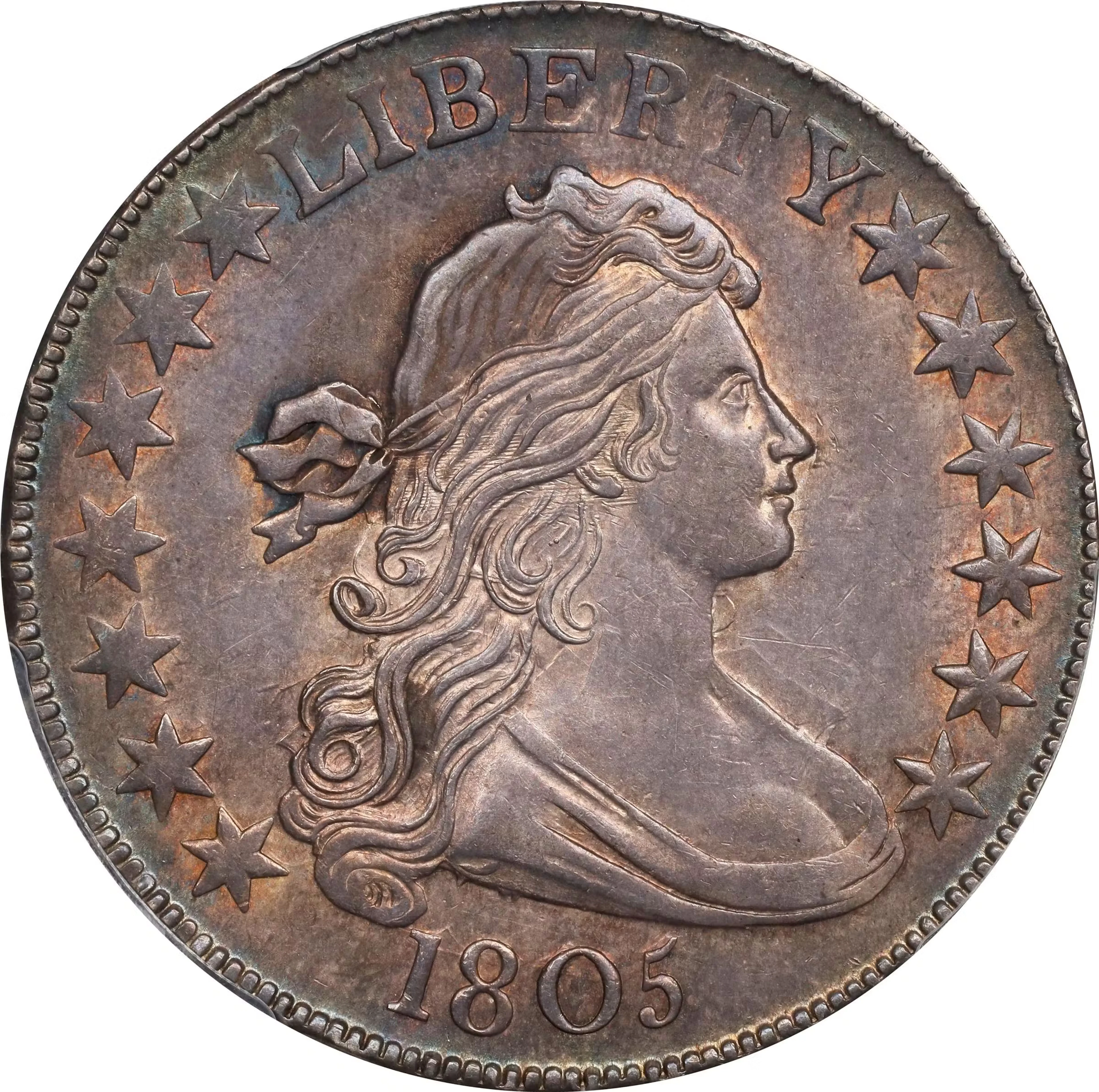 1805 Draped Bust Half Dollar. O-111, T-3. Rarity-3. MS-61 (PCGS). CAC.